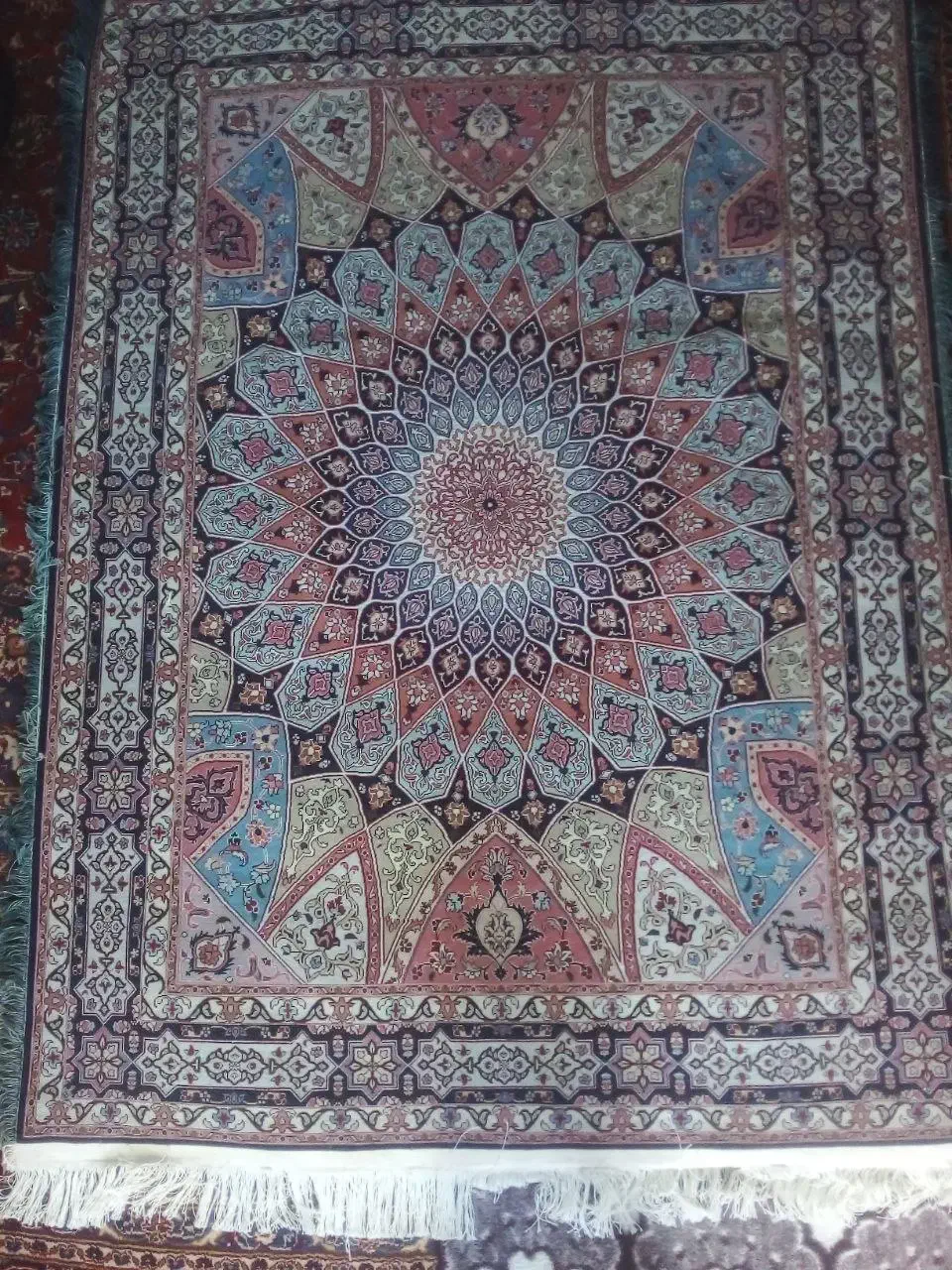 فرش قالیچه گنبد عتیقه|فرش|تبریز, |دیوار