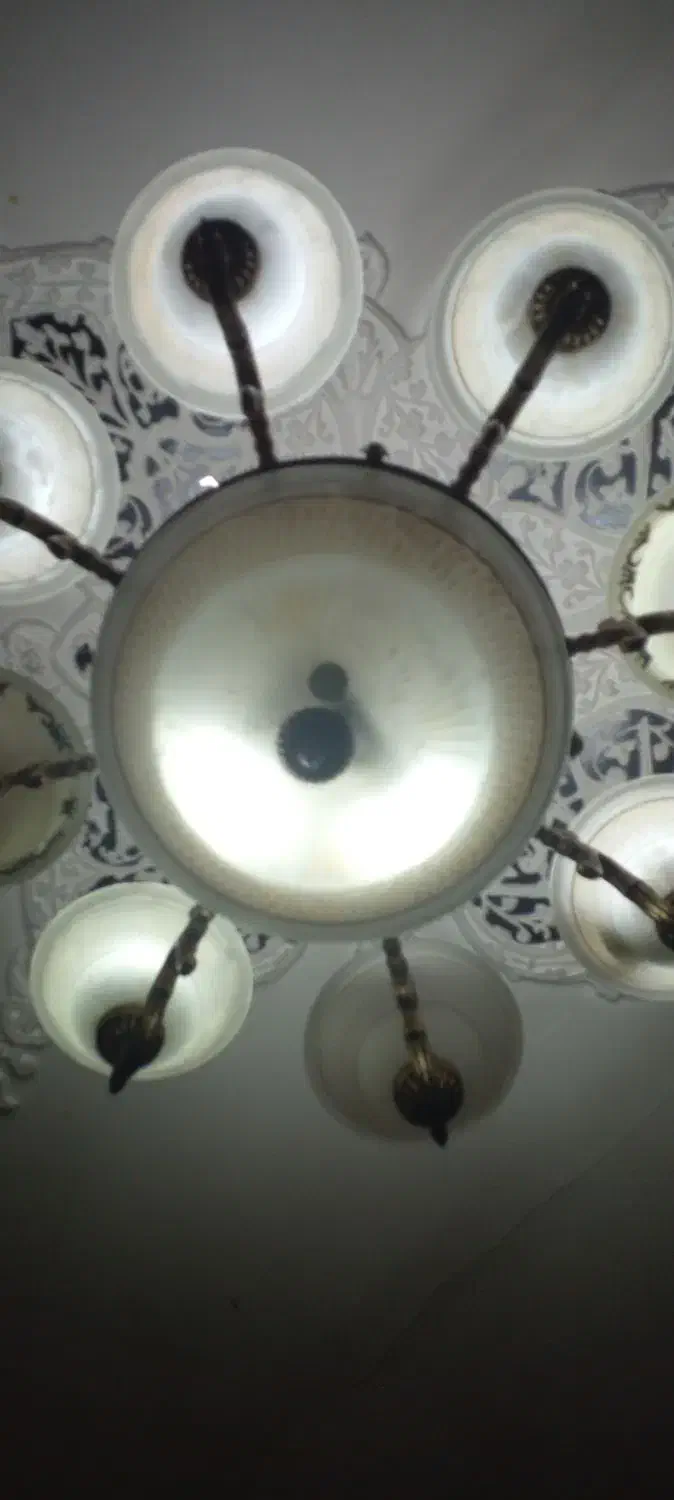 لوستر|لوستر و چراغ آویز|قم, عمار یاسر|دیوار