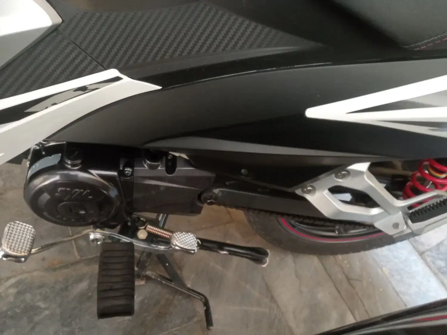 شوگا130تایوان 403درحدنوکم کارسفید صدفی فول|موتورسیکلت|مشهد, کوشش|دیوار