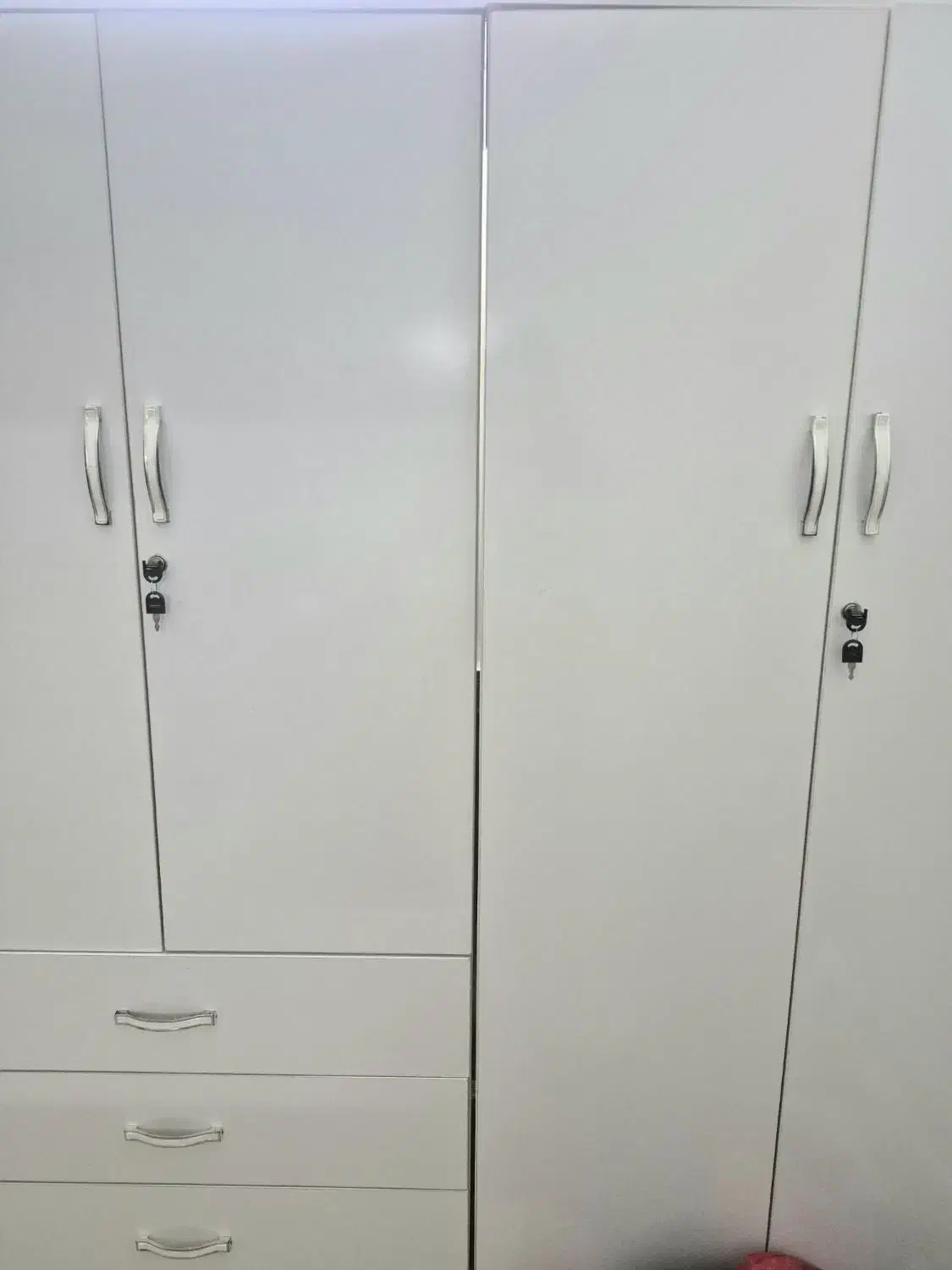 کمد سفید|جاکفشی، کمد، دراور|گرگان, |دیوار