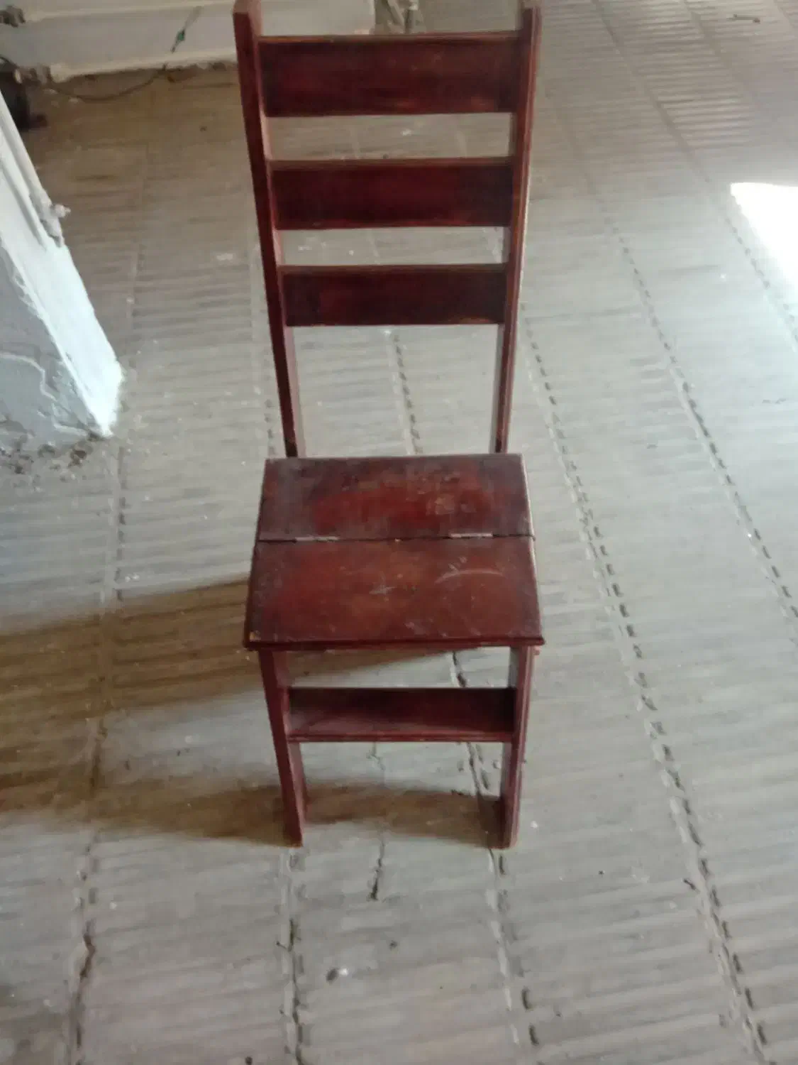 صندلی چوبی دوکاره|صندلی و نیمکت|گرگان, |دیوار