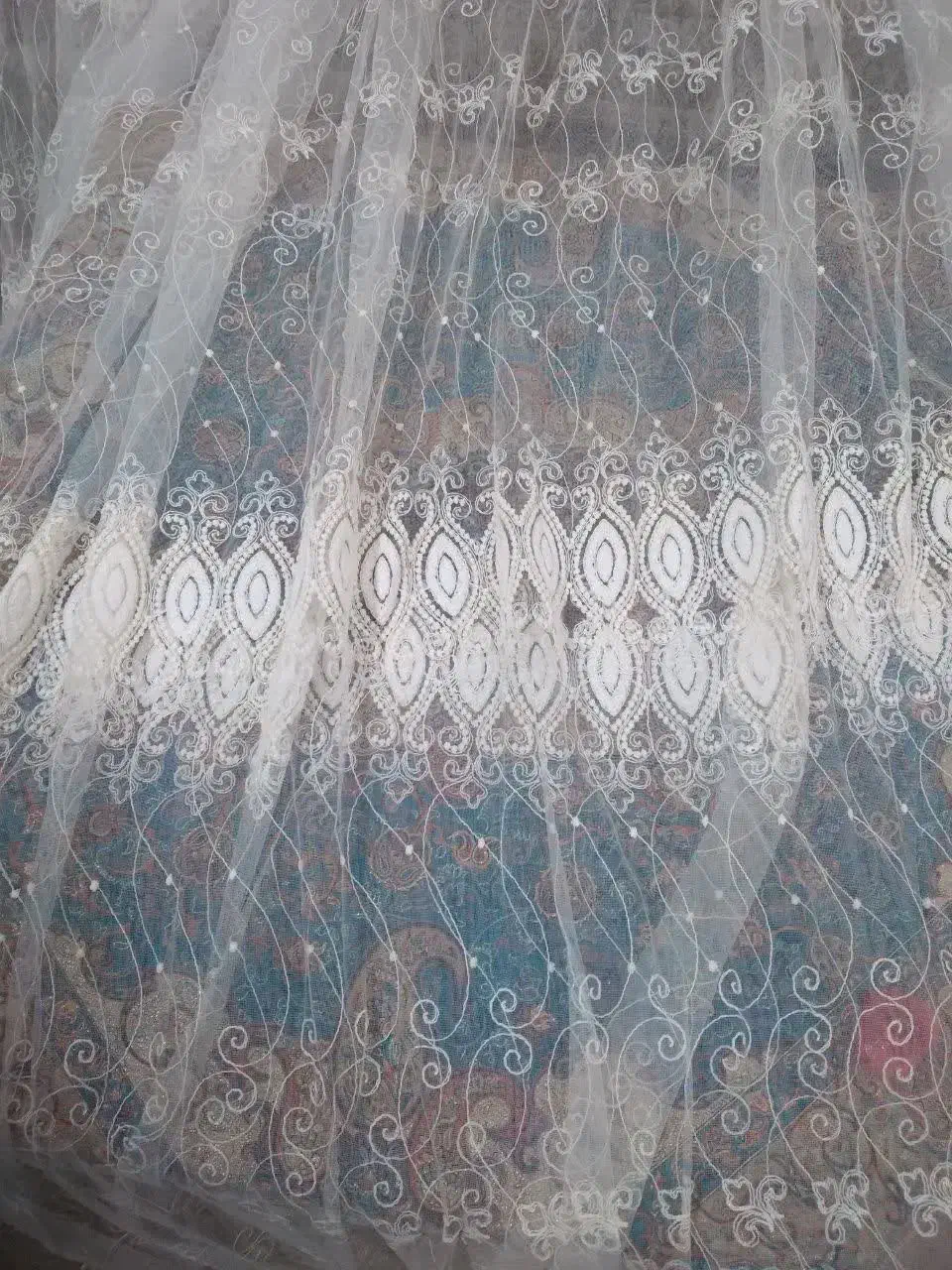 پرده تور جنس عالی در حدنو|پرده، رانر، رومیزی|الشتر, |دیوار