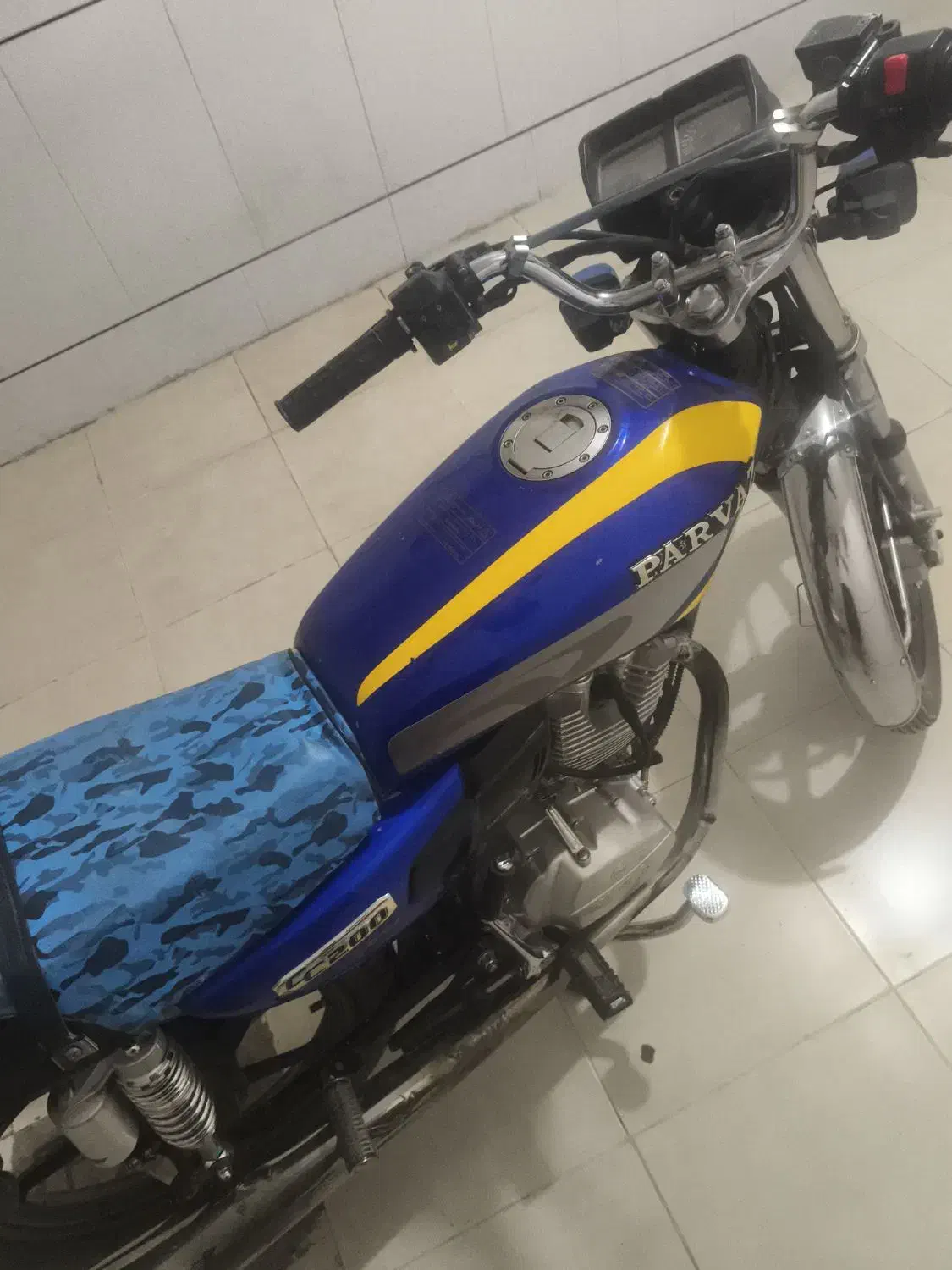 موتور سیکلیت 200cc پرواز|موتورسیکلت|مبارکه, |دیوار