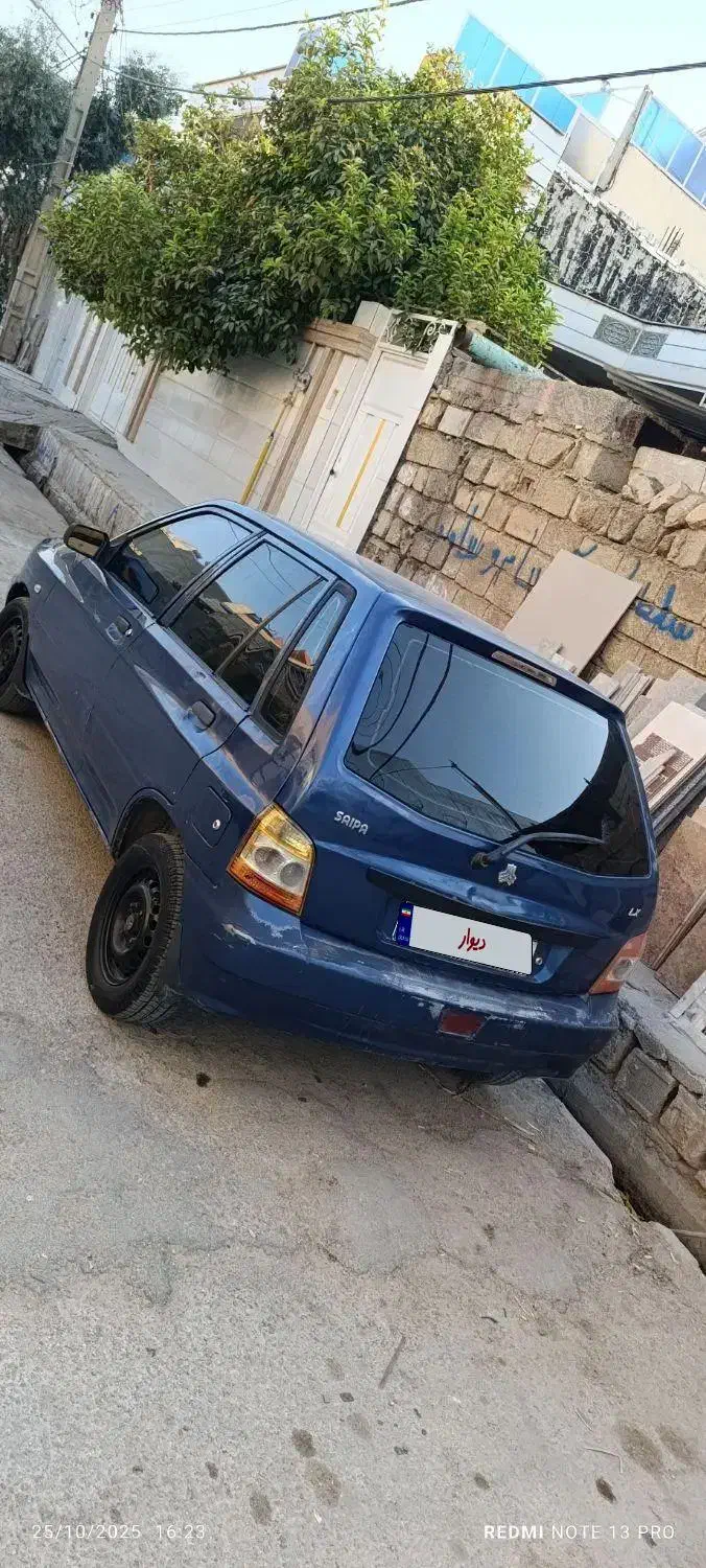 فروش هاچبک ابی|خودرو سواری و وانت|ایذه, |دیوار