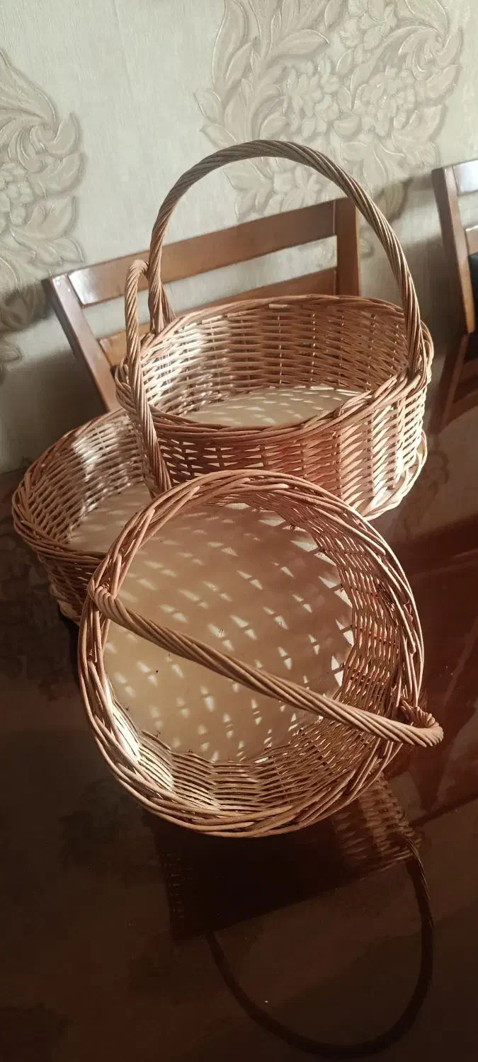 سبد حصیری|صنایع دستی و سایر لوازم تزئینی|فردیس, قریشی|دیوار