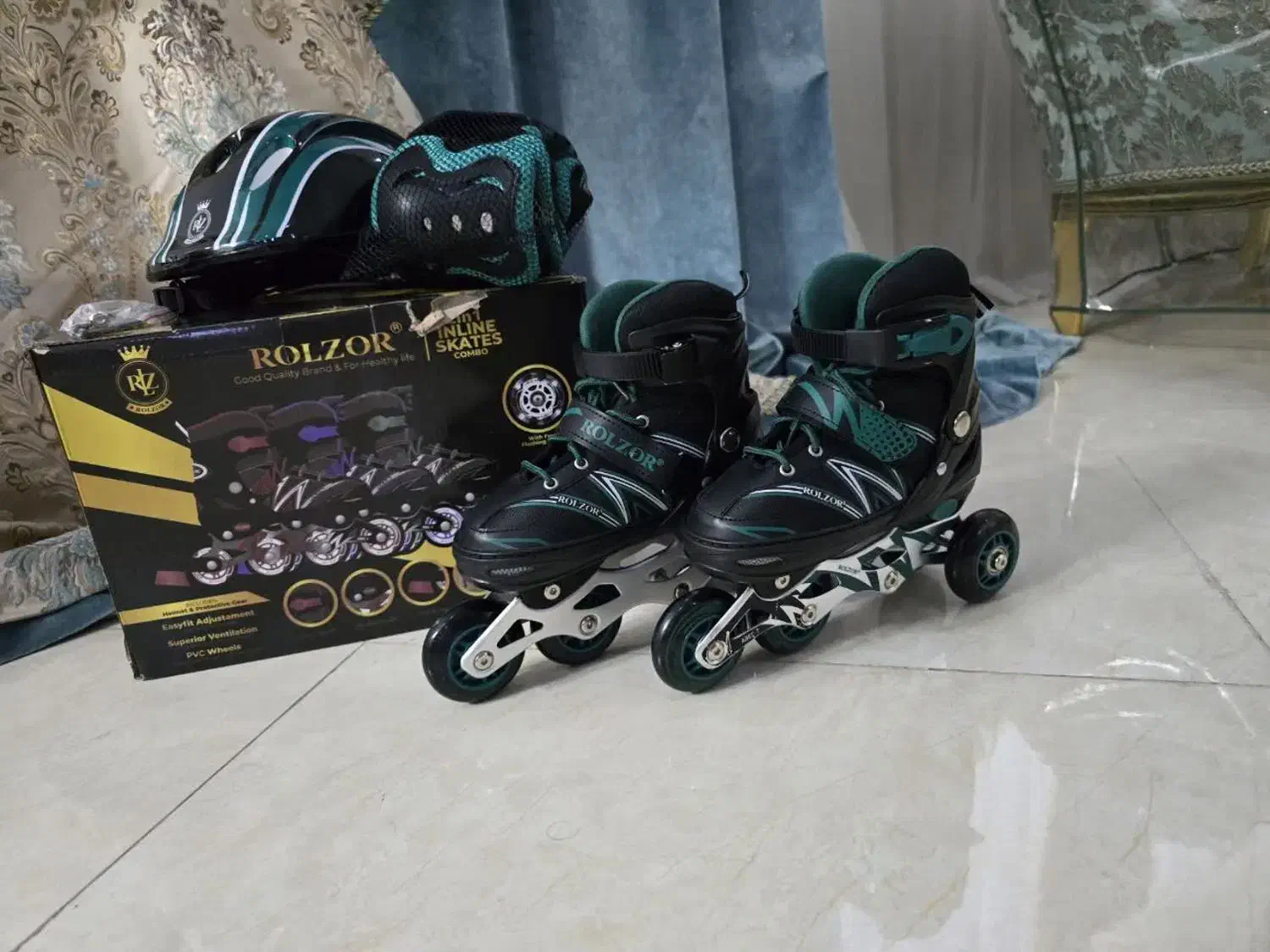 کفش اسکیت برند ROLZOR|دوچرخه، اسکیت، اسکوتر|ری, شهید غیوری (ابن باویه)|دیوار