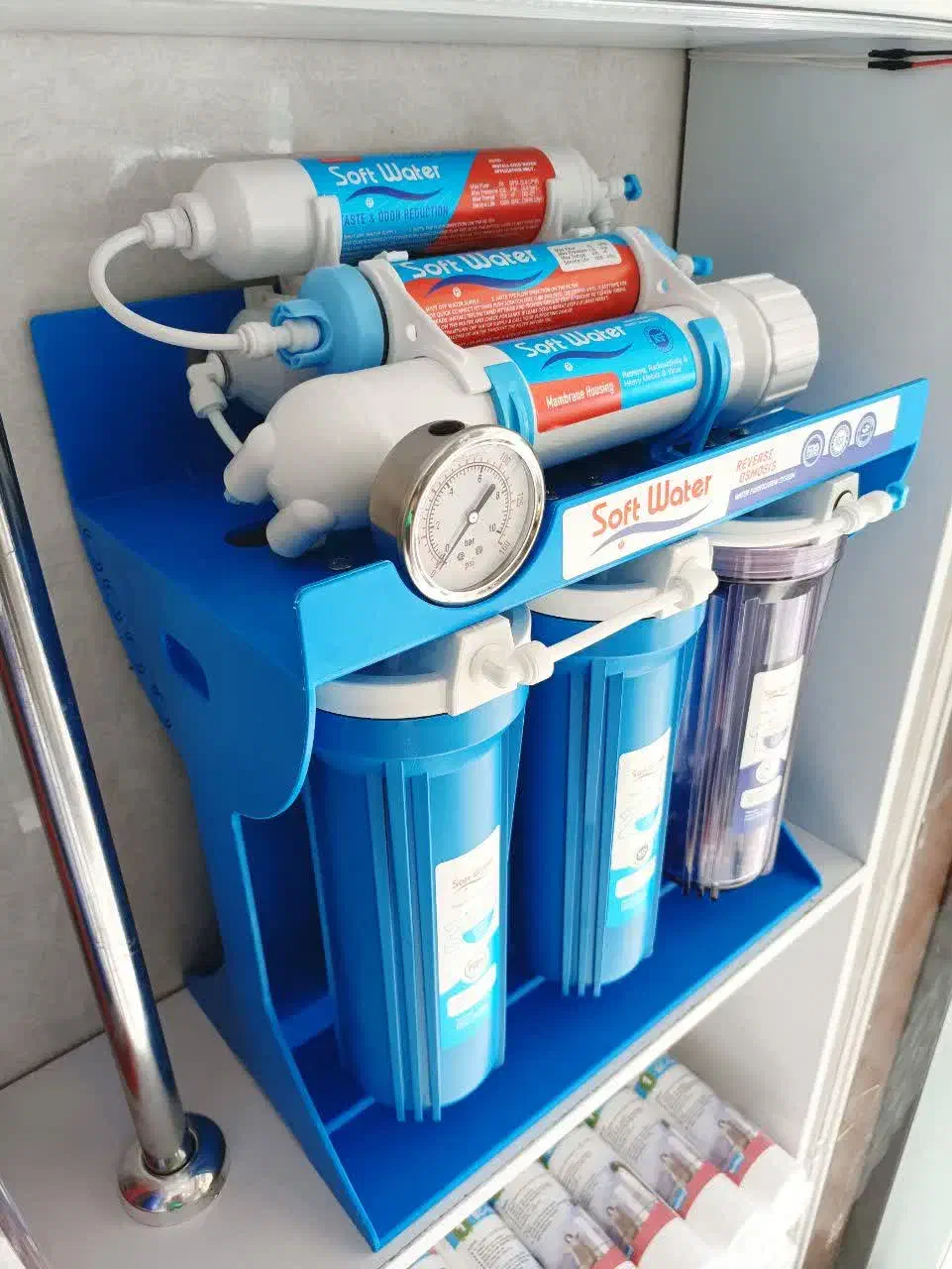 نصفیه آب آب شیرین کن|آبسردکن و تصفیه آب|قم, قلعه یزدیها|دیوار