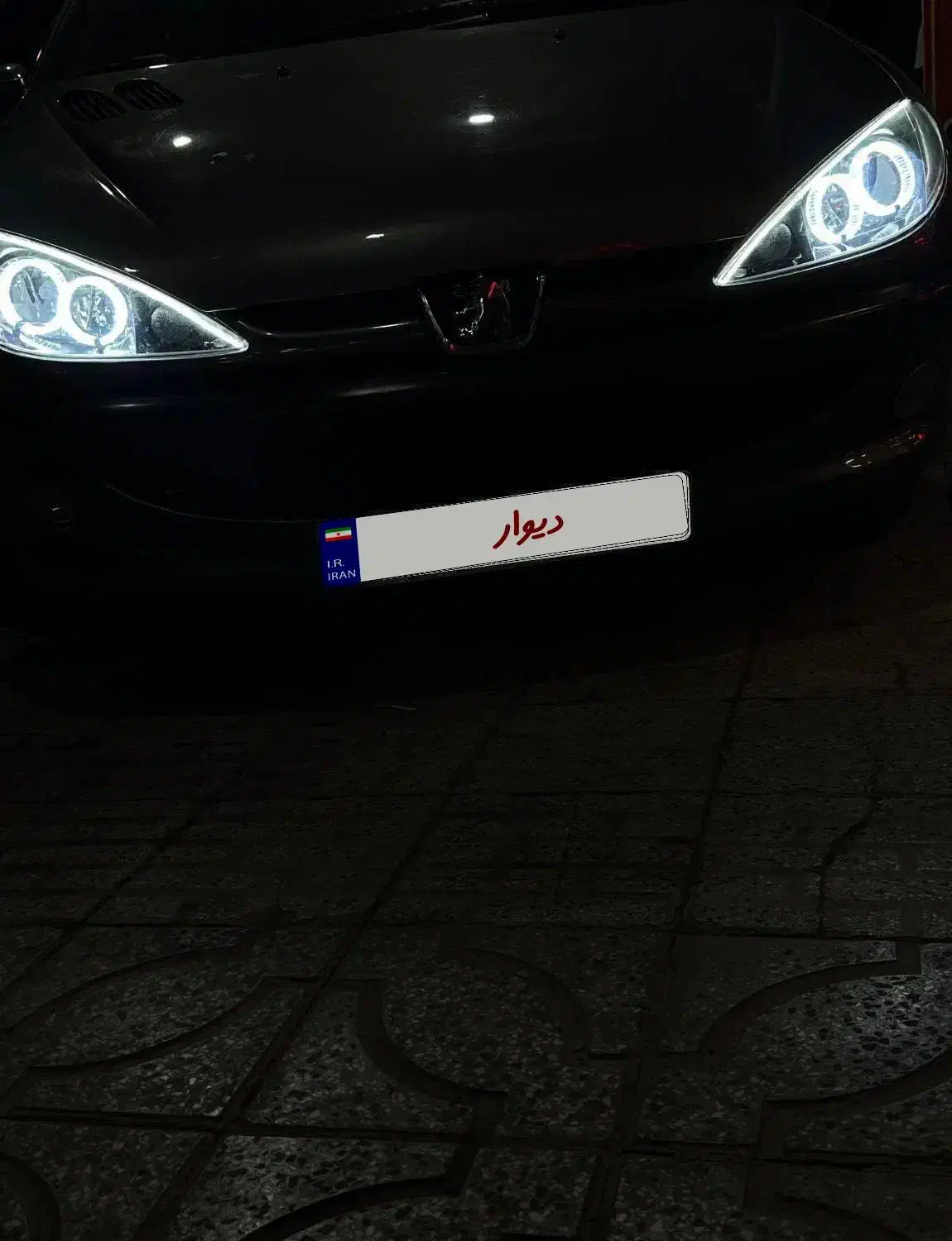 206 SD V8 خاکستری ۹۳|خودرو سواری و وانت|شهرضا, |دیوار