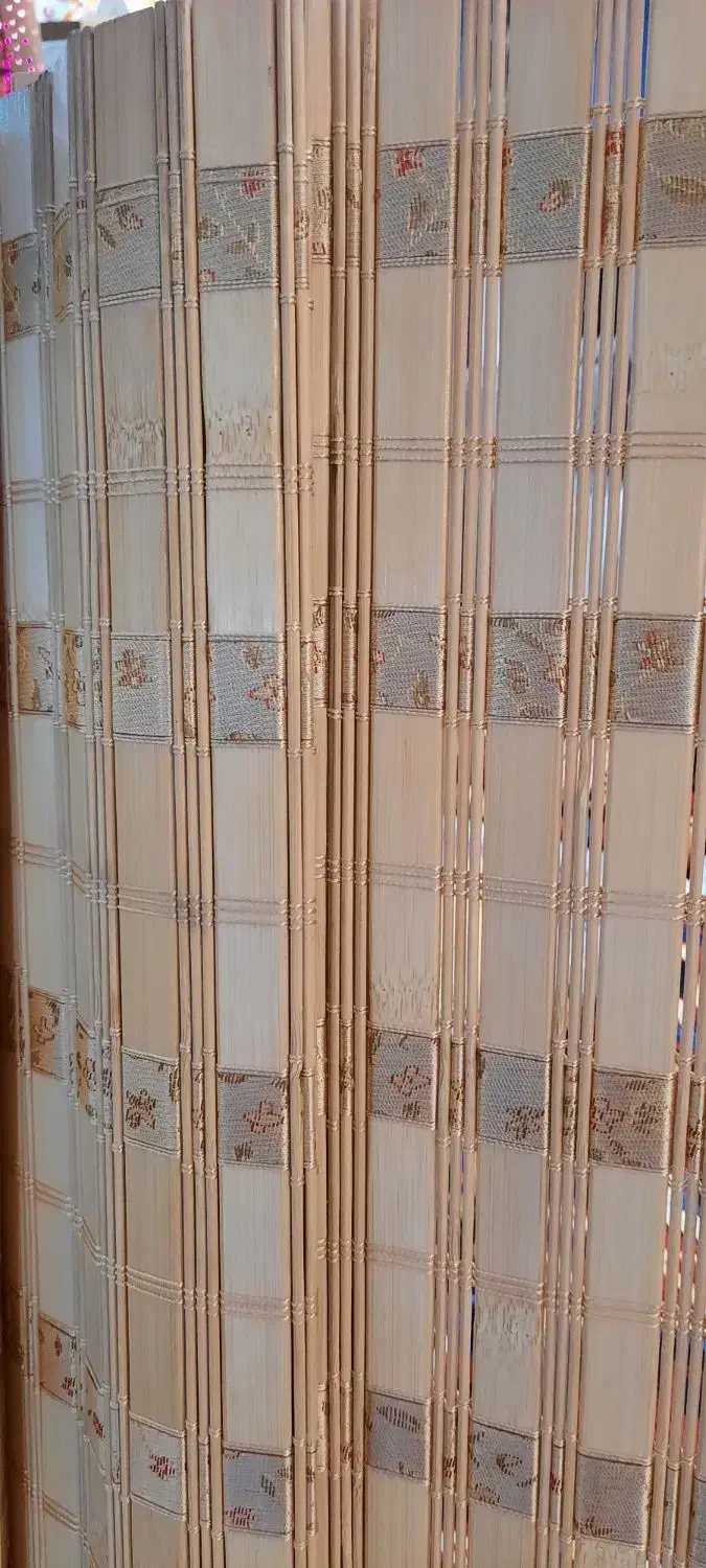 حصیر دکوری شیک پرده مناسب سالن منزل و کافی شاپ|صنایع دستی و سایر لوازم تزئینی|ارومیه, |دیوار