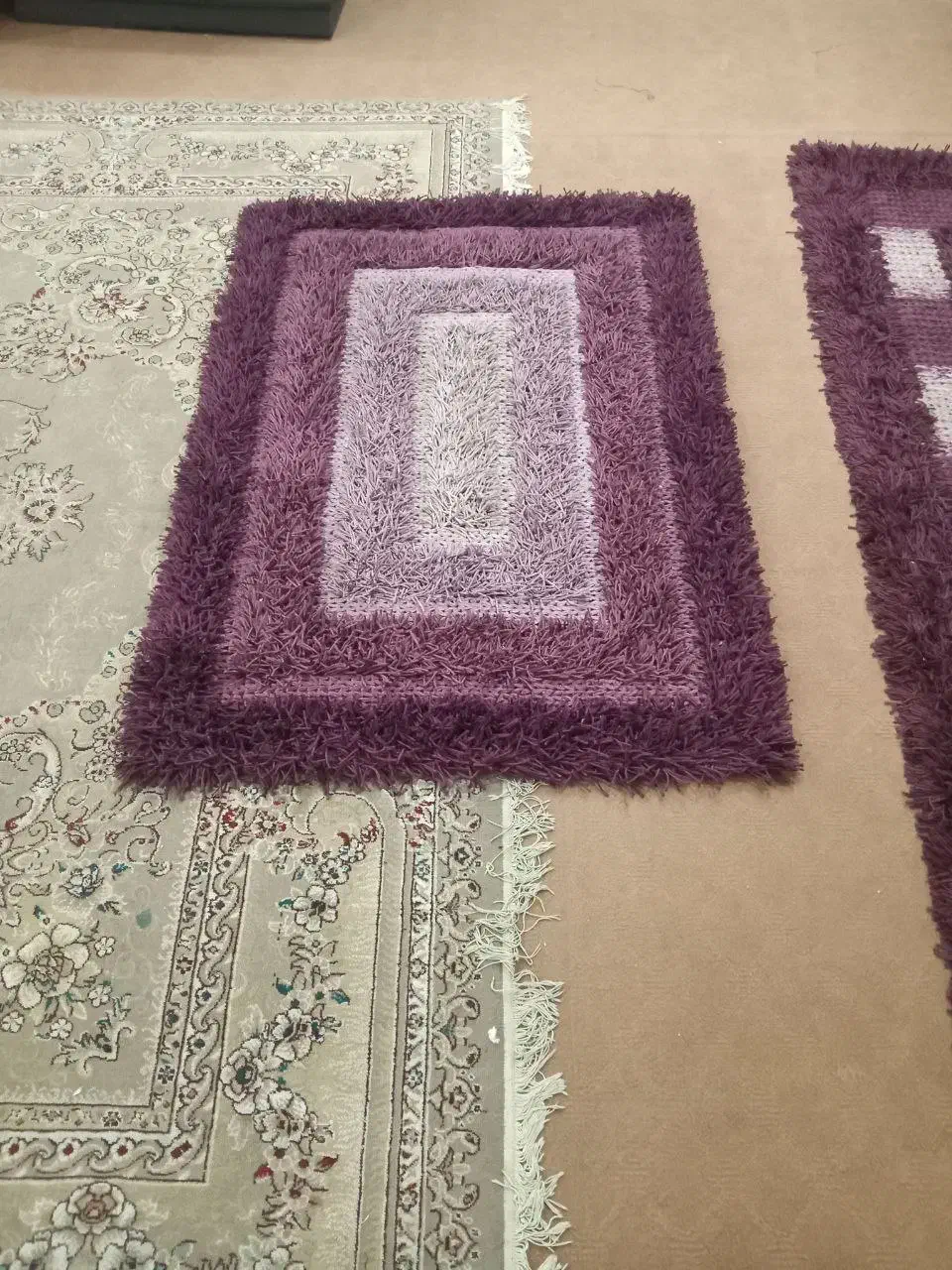 فرش ۱۲ متری ودو عد فرش ماکارونی|فرش|شاندیز, |دیوار