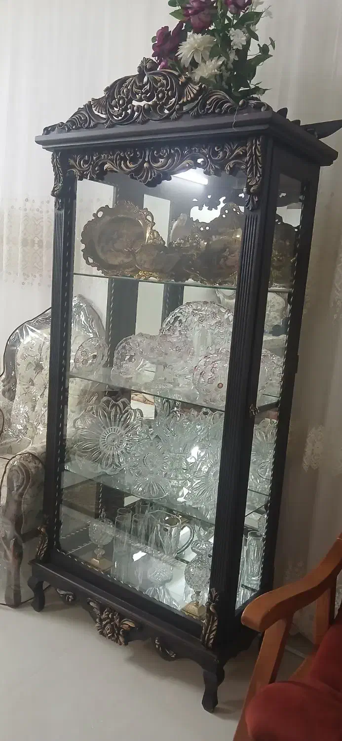 گنجه|بوفه، ویترین، کنسول|قائن, |دیوار