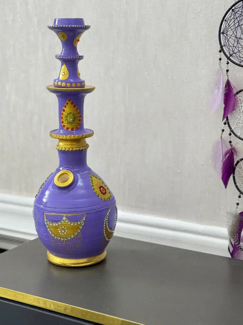 قلیان و ست حنابندان و گیفت سنتی و مدرن|صنایع دستی و سایر لوازم تزئینی|لار, |دیوار