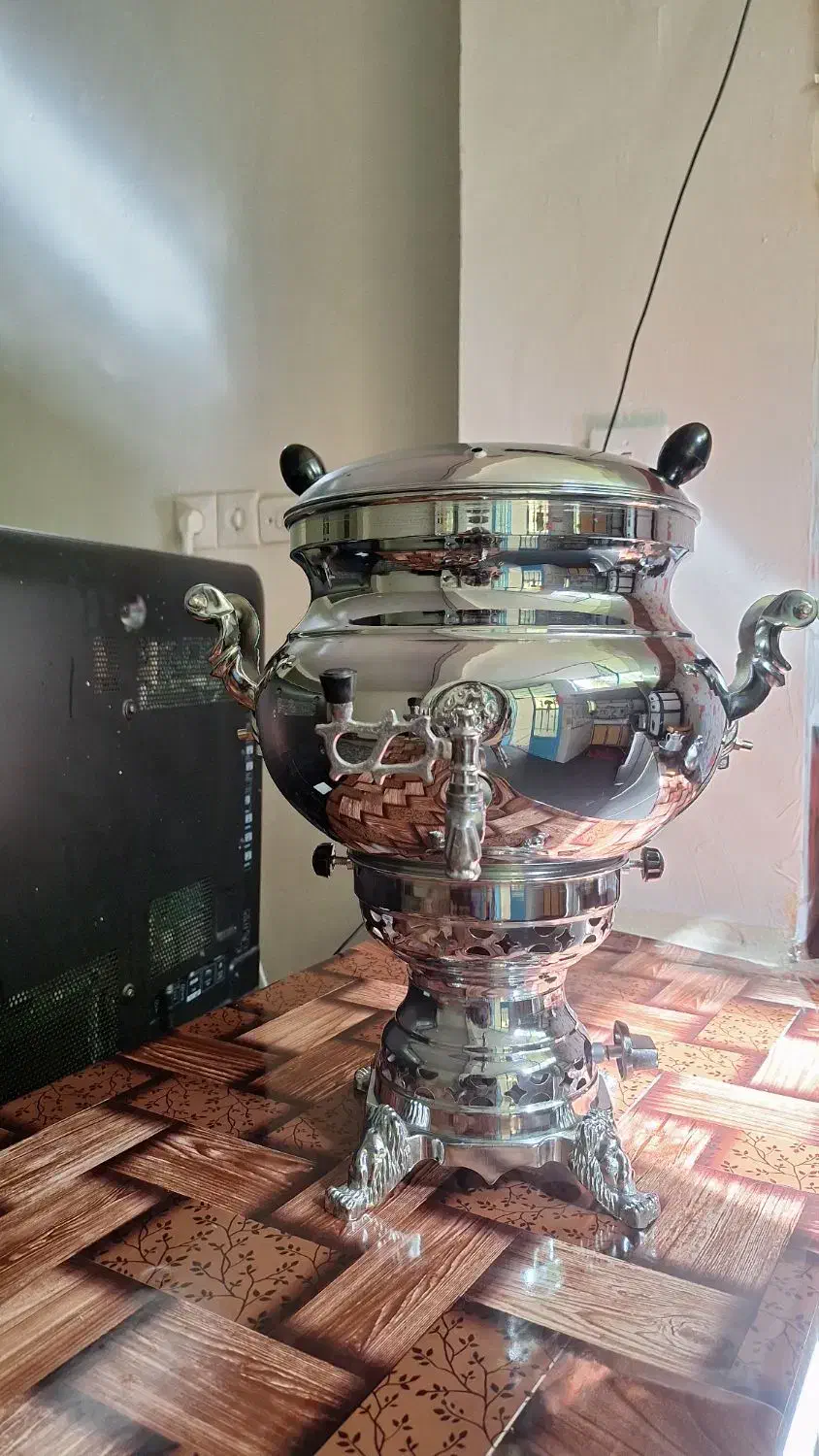 سماور بدون کوره|سماور، چای‌ساز، قهوه‌ساز|قدس, شهر‌قدس|دیوار
