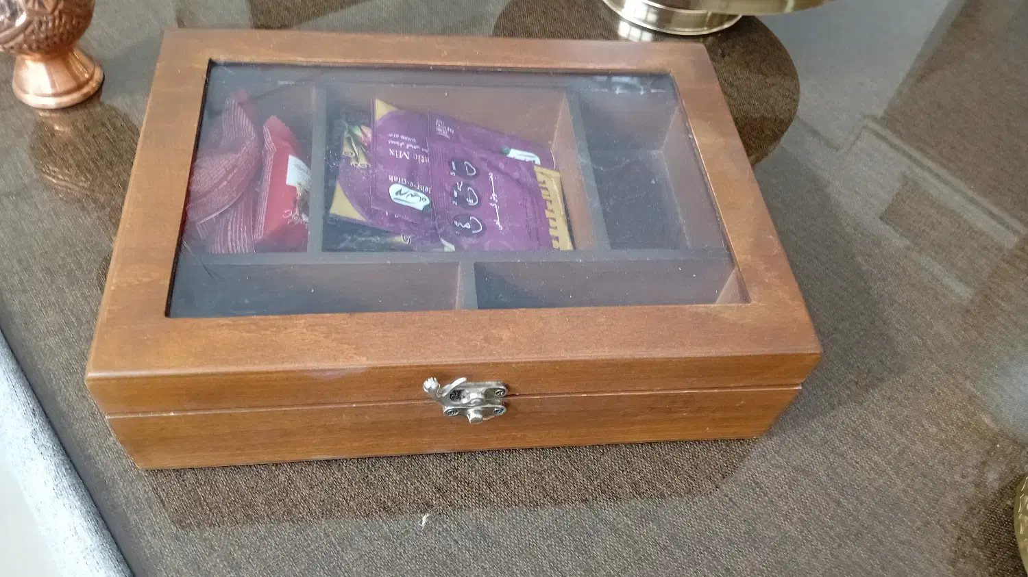 جعبه چایی تی بک|ظروف سرو و پذیرایی|کرمان, |دیوار