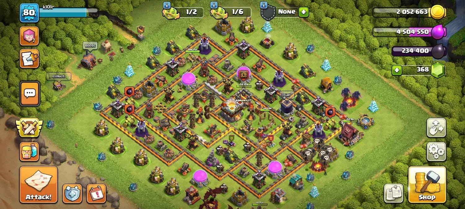 کلش لول80|کنسول، بازی ویدئویی و آنلاین|مریوان, |دیوار