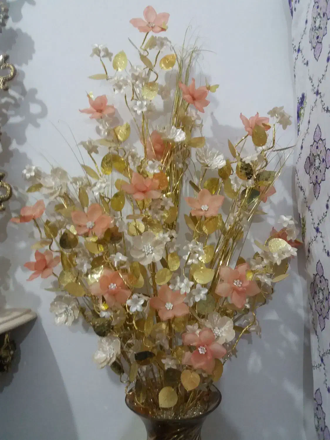 گل و گلدان|گل مصنوعی|اقبالیه, |دیوار