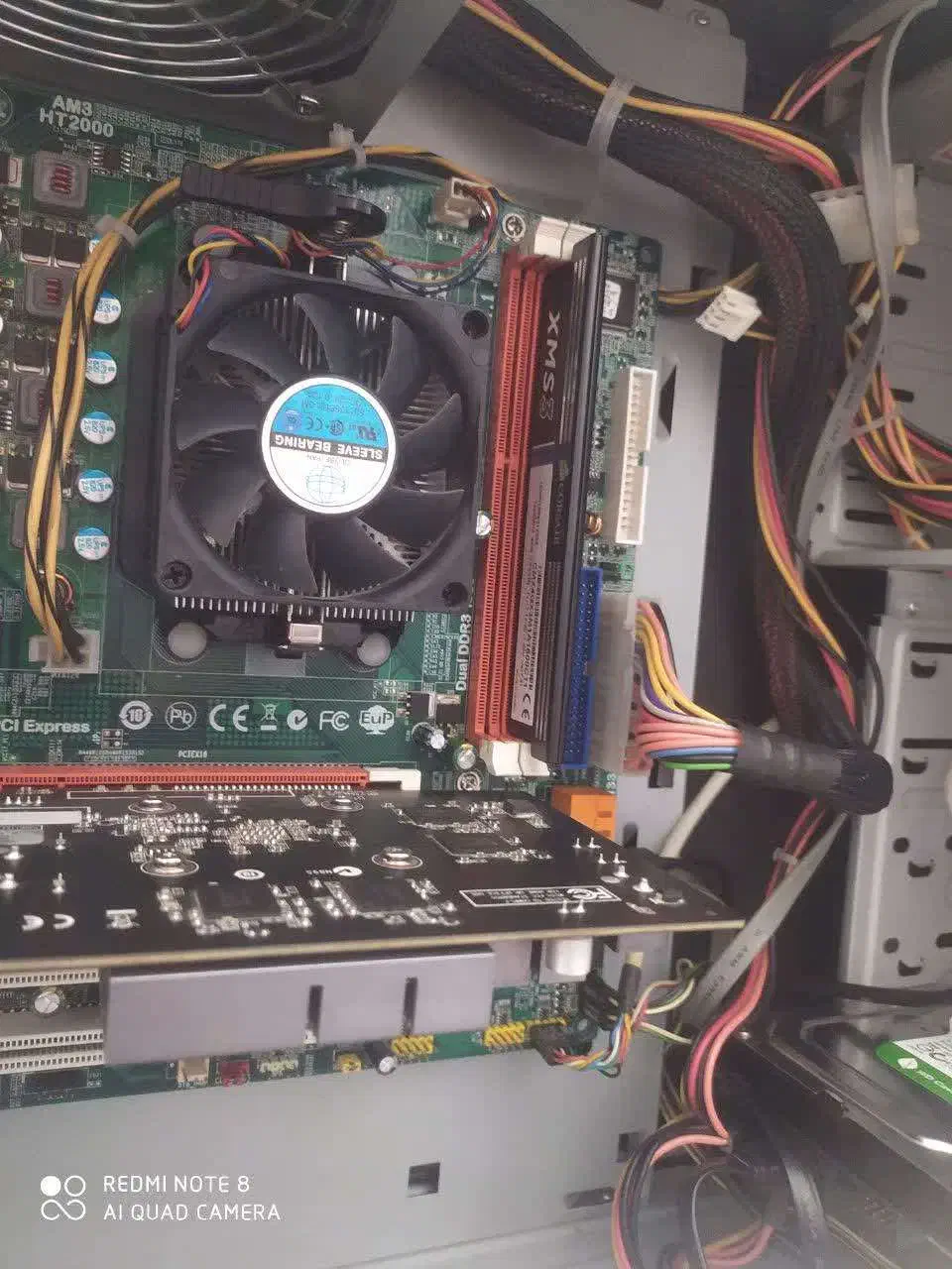 کیس قوی و اقتصادی به همراه مانیتور|رایانه رومیزی|فولادشهر, C1|دیوار