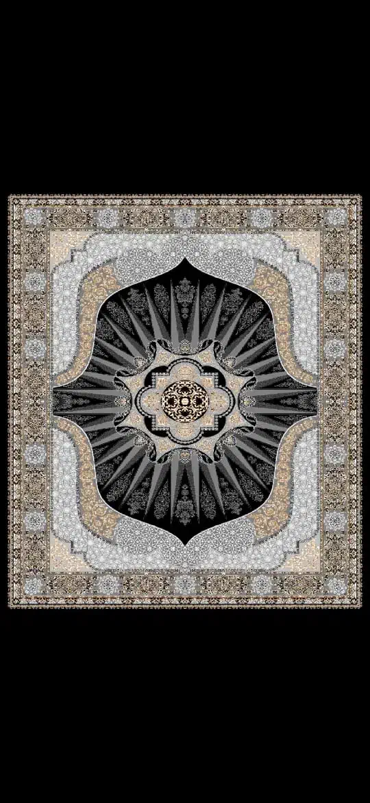 قالی زمرد کاشان اصل|فرش|رفسنجان, |دیوار