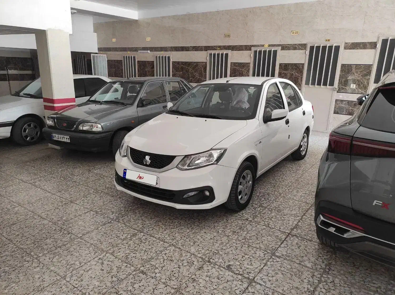 ساینا دوگانه فابریک درحد|خودرو سواری و وانت|فولادشهر, B4|دیوار