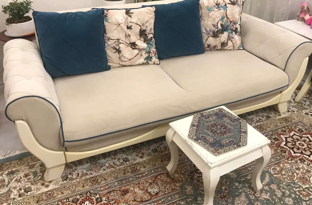 مبل ۸ نفره|مبلمان خانگی و میز عسلی|رشت, معلم|دیوار
