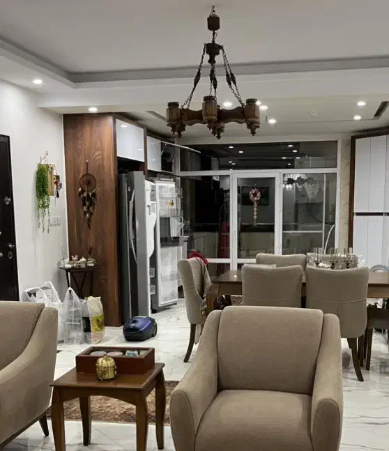 لوستر ۶شاخه چوب راش|لوستر و چراغ آویز|تهران, نصرت|دیوار