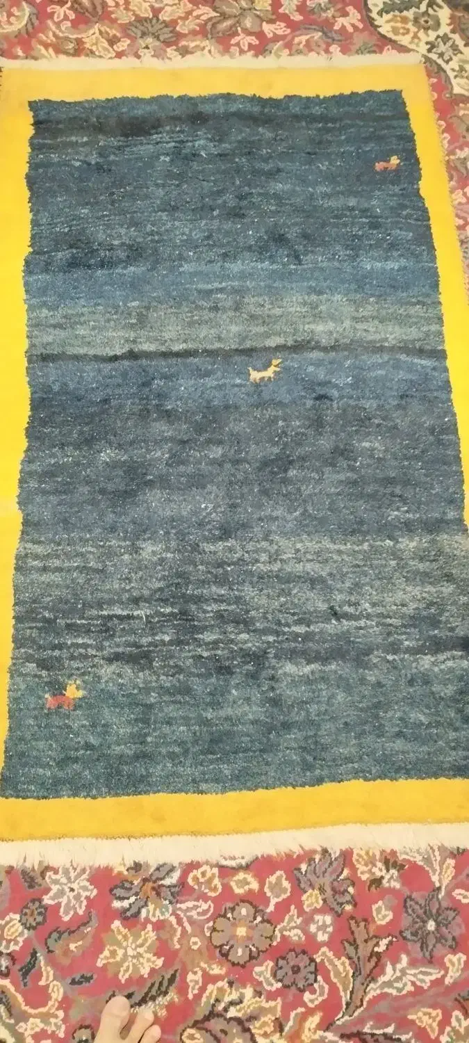 قالیچه گبه دستباف|گلیم، جاجیم، گبه|فردیس, خیام شرقی|دیوار