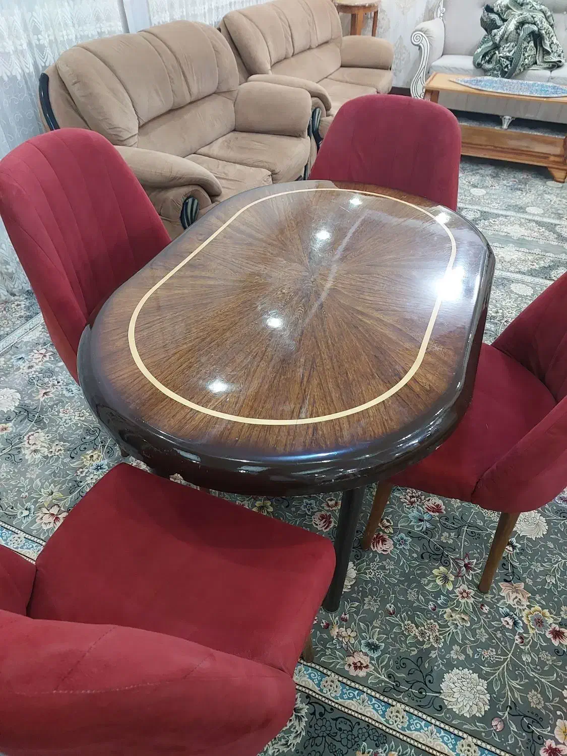 میزناهارخوری ۴نفره|میز و صندلی غذاخوری|شهرکرد, |دیوار