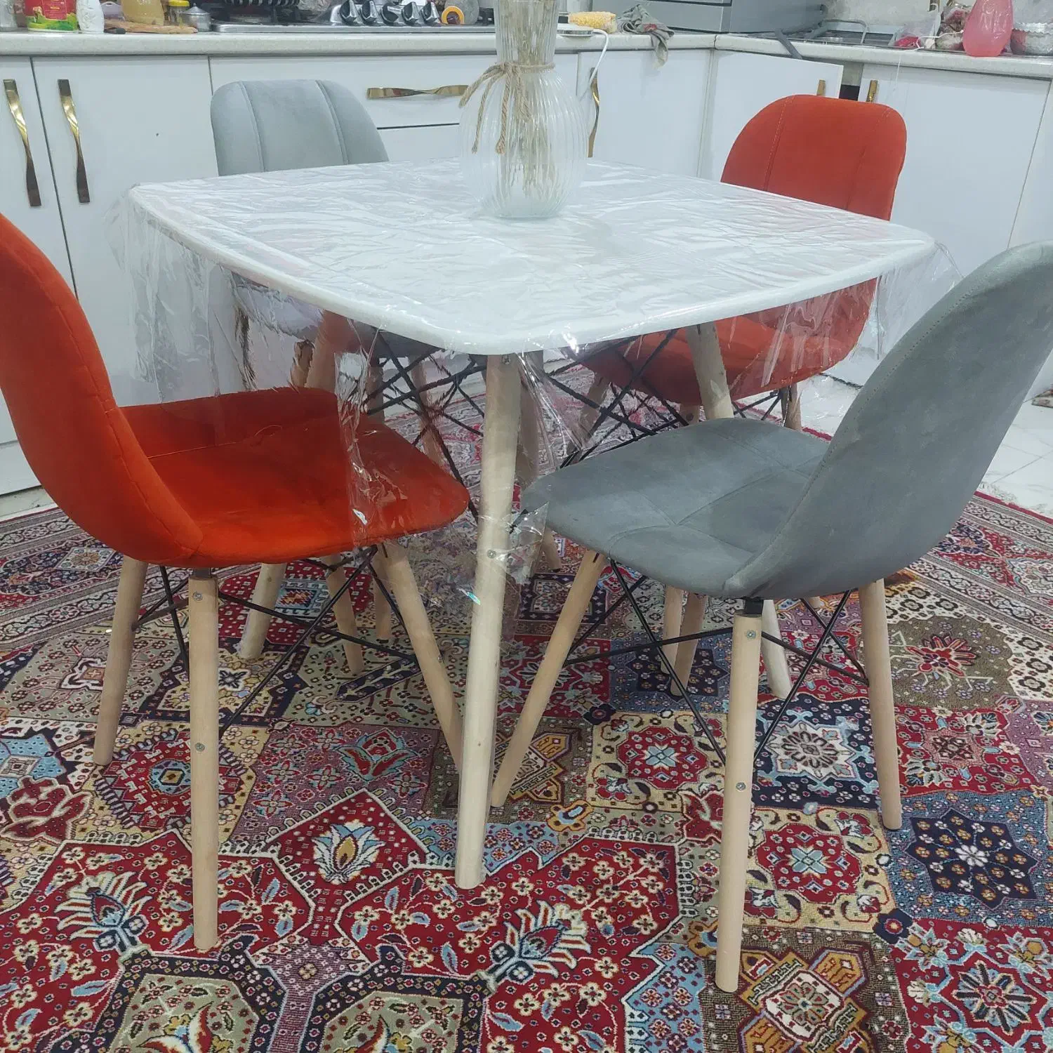 فروش میز غذاخوری ۴ نفره|میز و صندلی غذاخوری|اهواز, اسلام آباد غربی|دیوار