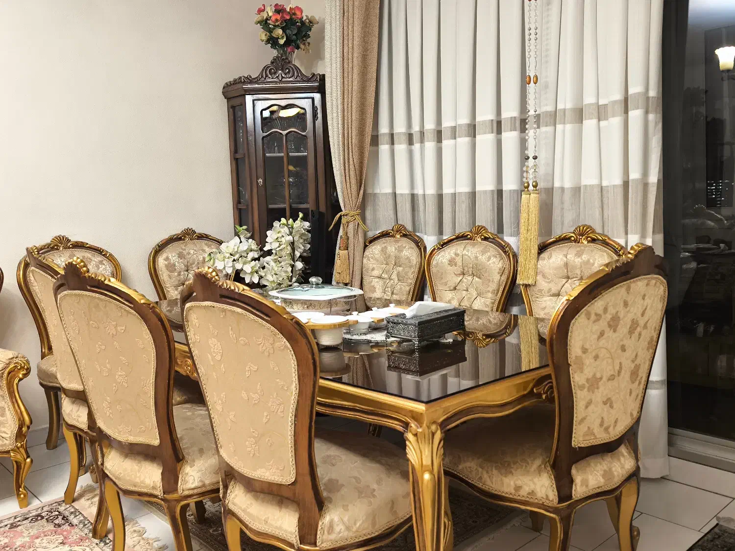 ست مبلمان و ناهارخوری ۹ نفره|مبلمان خانگی و میز عسلی|تهران, شهرک آپادانا|دیوار