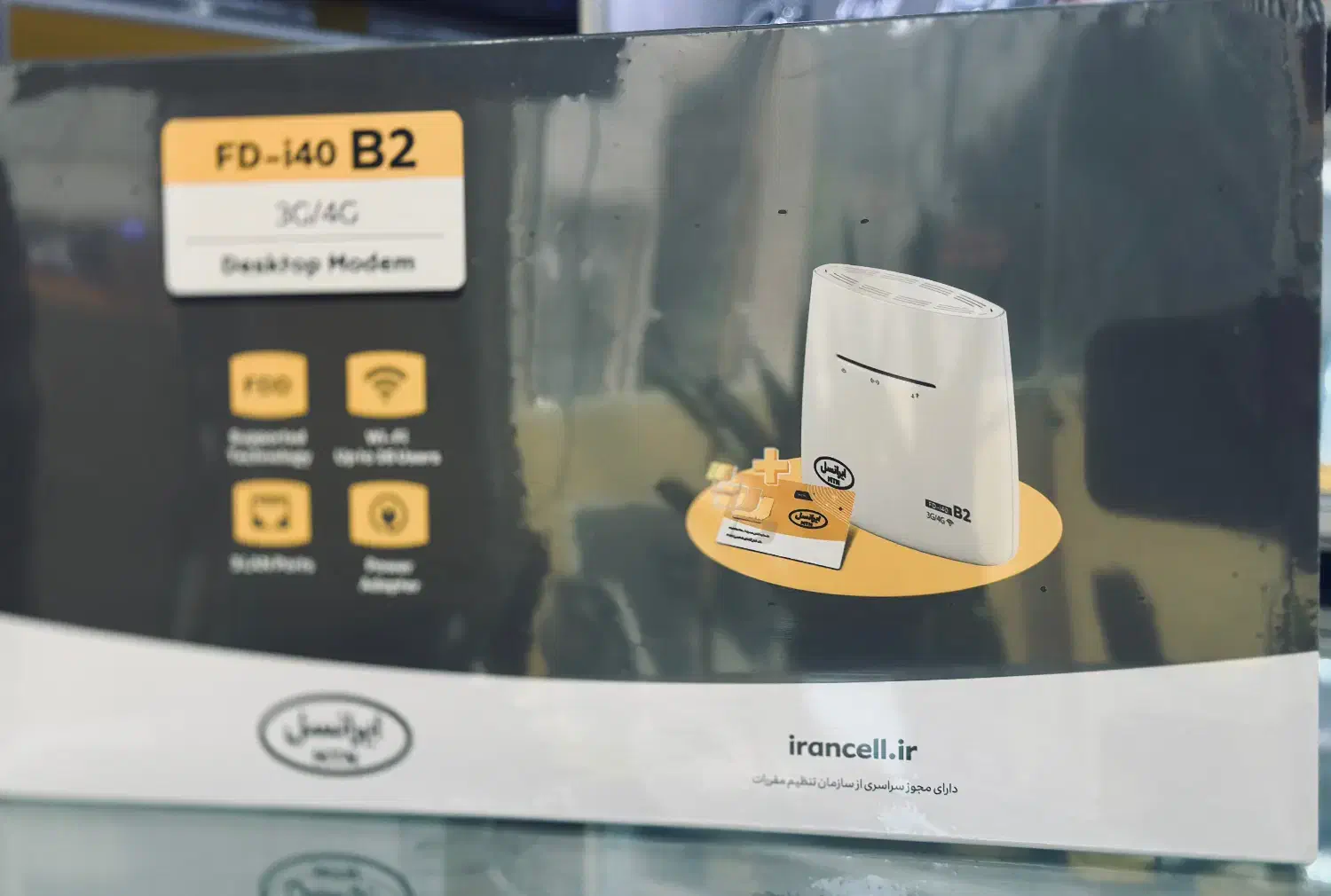 مودم ایرانسل i40B2|مودم و تجهیزات شبکه|اهواز, زیتون کارمندی|دیوار