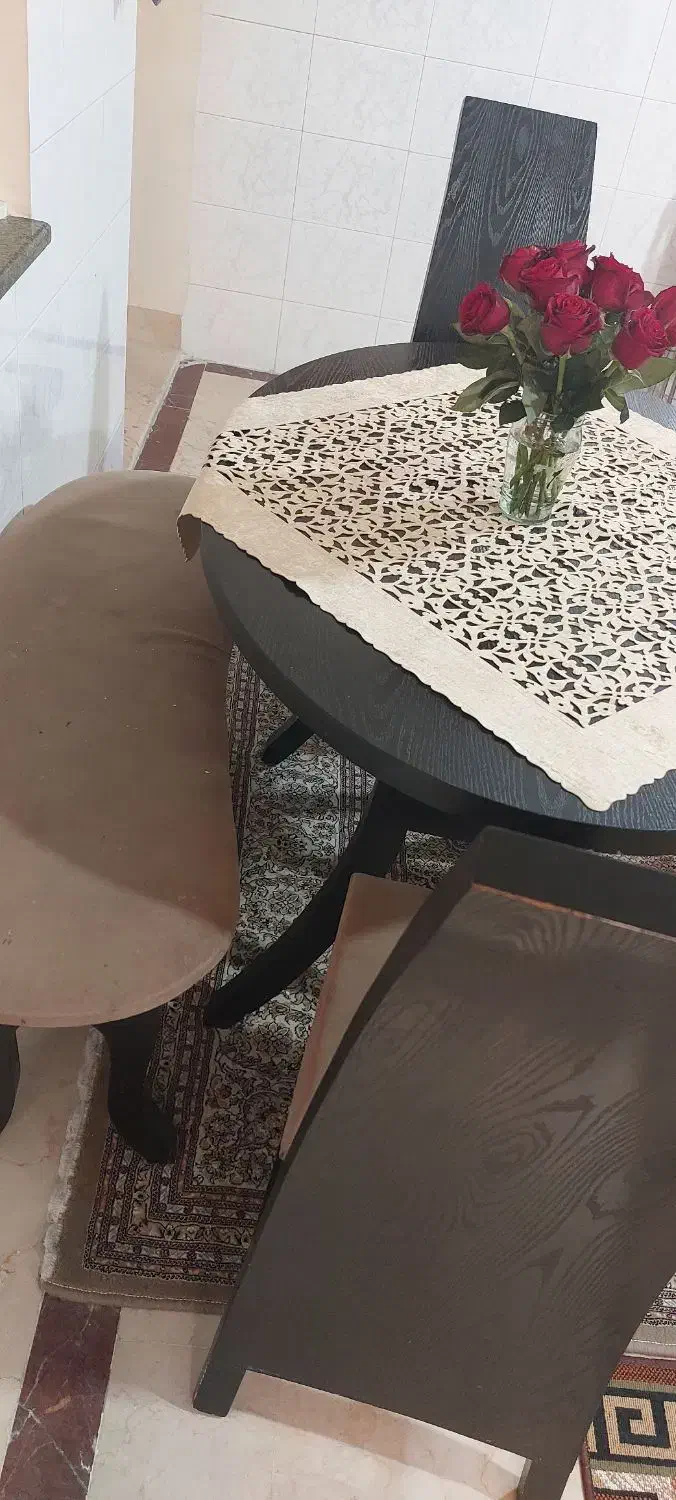 میز ناهارخوری 6نفره|میز و صندلی غذاخوری|شیراز, درکی|دیوار
