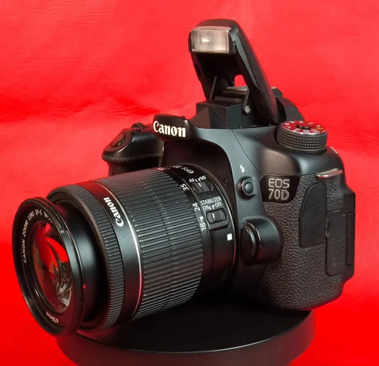 دوربین عکاسی کارکرده 70D لنز ۱۸.۱۳۵ و ۵۰ f1/8|دوربین عکاسی و فیلمبرداری|خرمدره, |دیوار