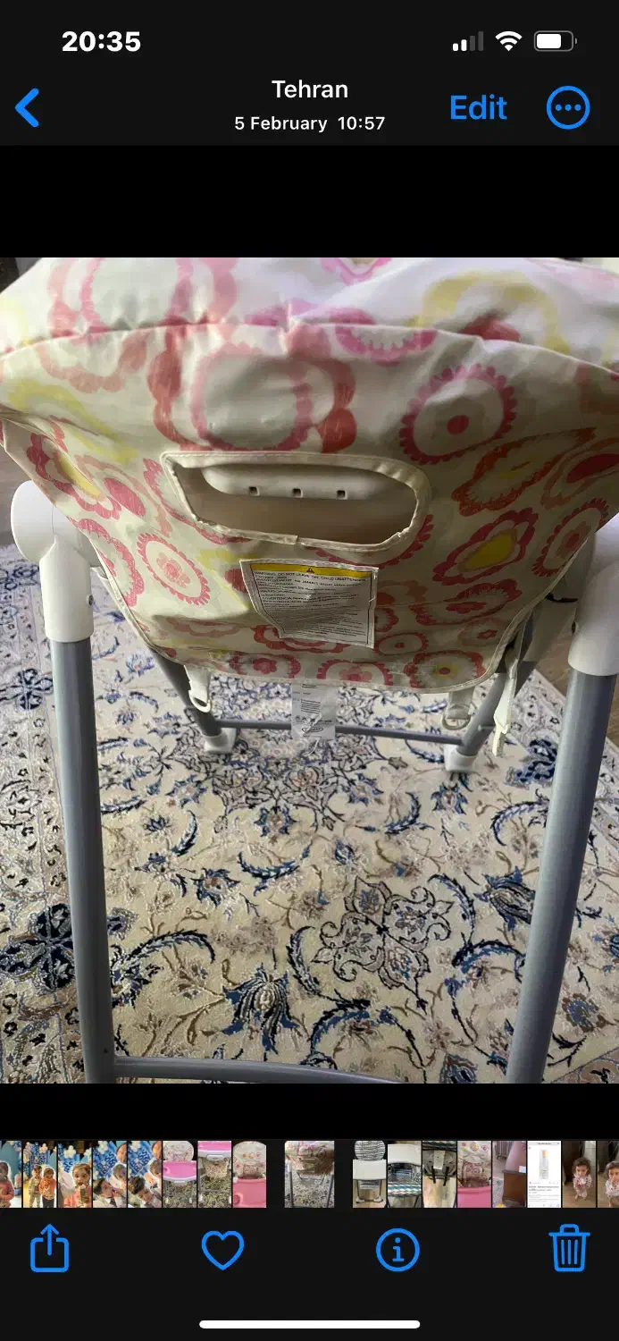 صندلی غذا کودک گراکو|تخت و صندلی بچه|تهران, دبستان|دیوار