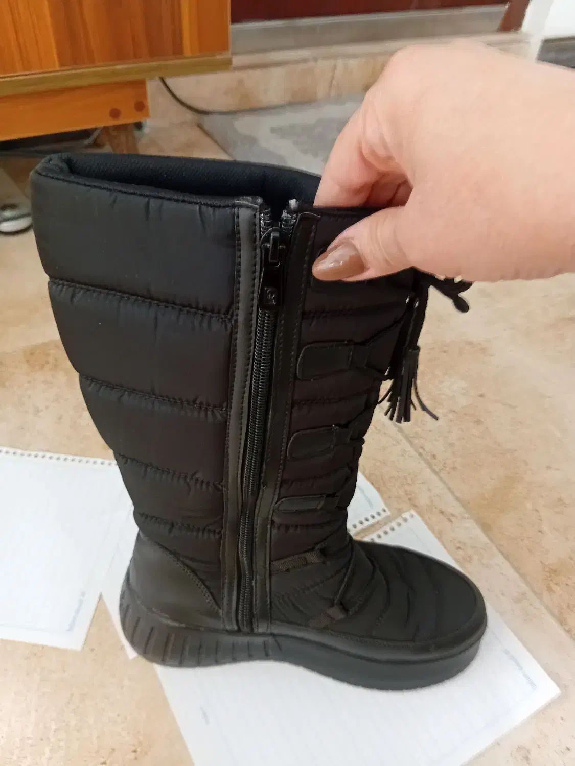 بوت زنانه|کیف، کفش، کمربند|فردیس, انبار نفت|دیوار