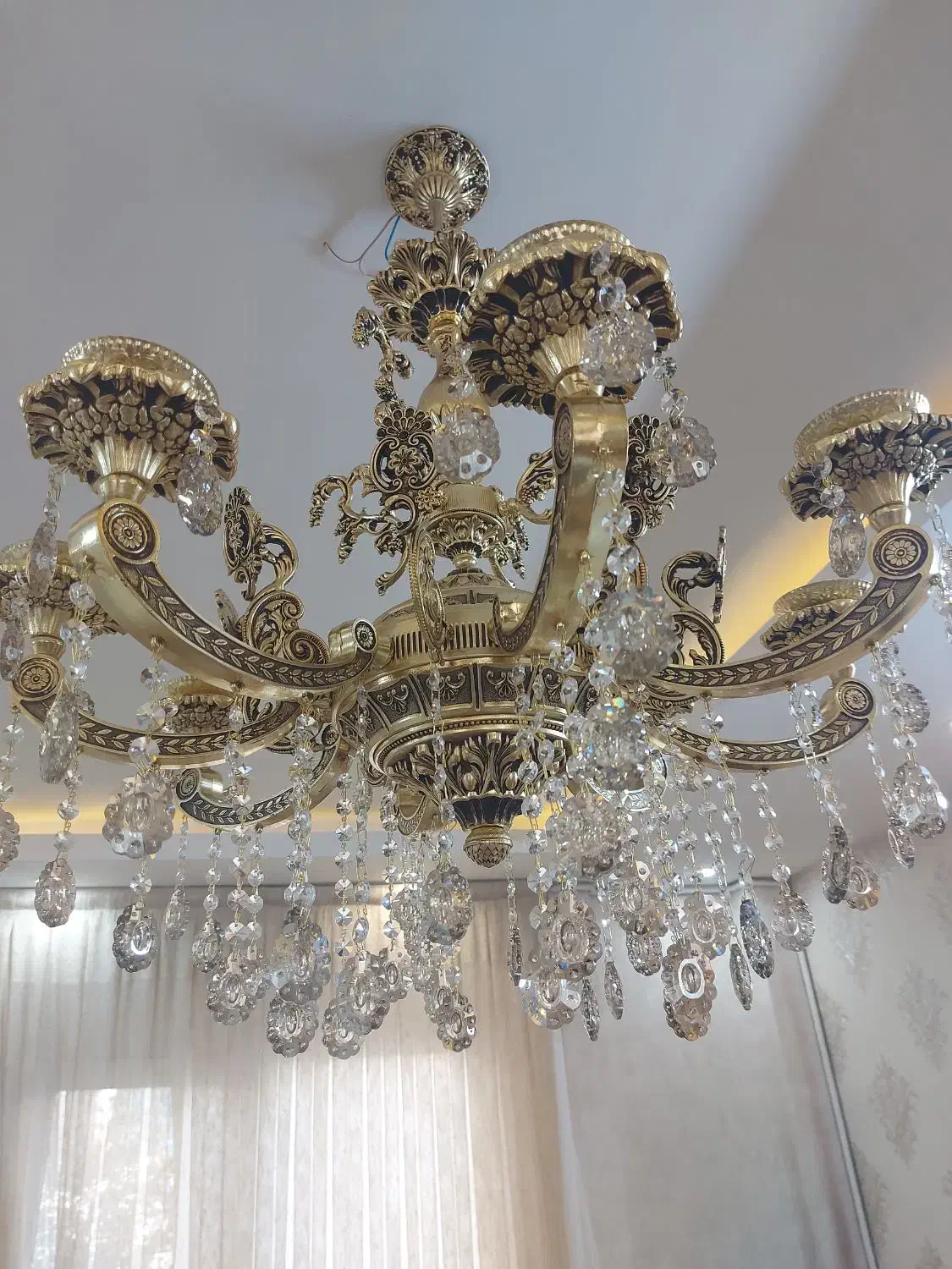 لوستر|لوستر و چراغ آویز|مشهد, کوشش|دیوار