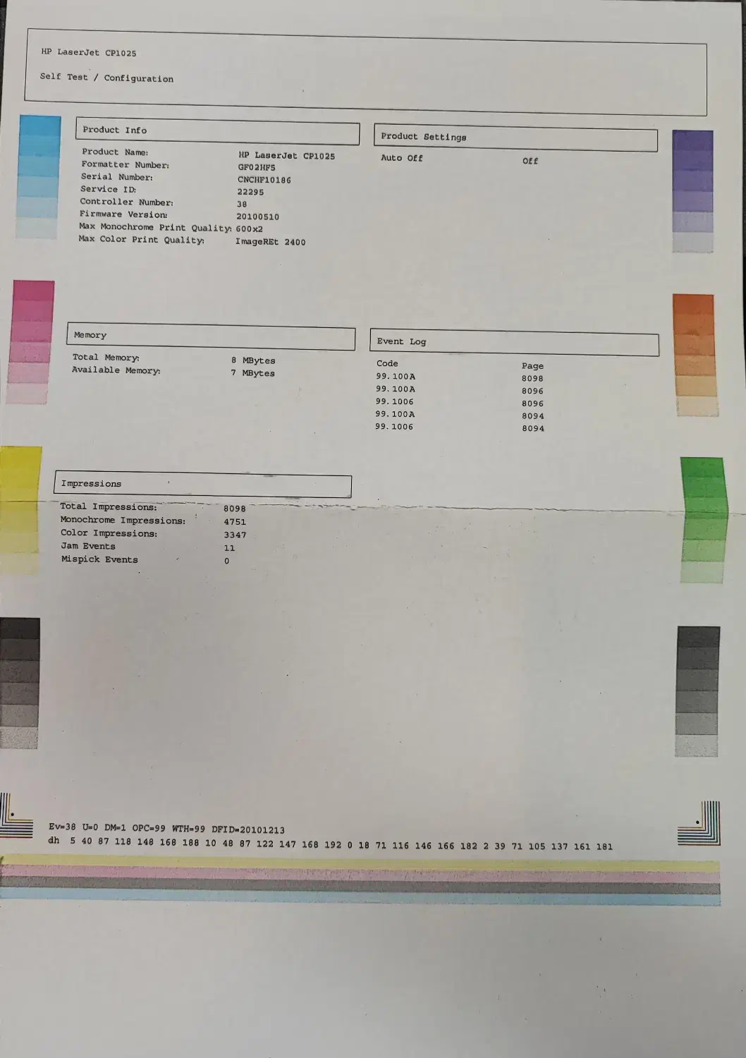پرینتر لیزری رنگی hp cp1025|پرینتر، اسکنر، کپی، فکس|تهران, ایرانشهر|دیوار