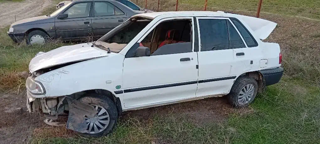 پراید تصادفی|خودرو سواری و وانت|بیله سوار, |دیوار