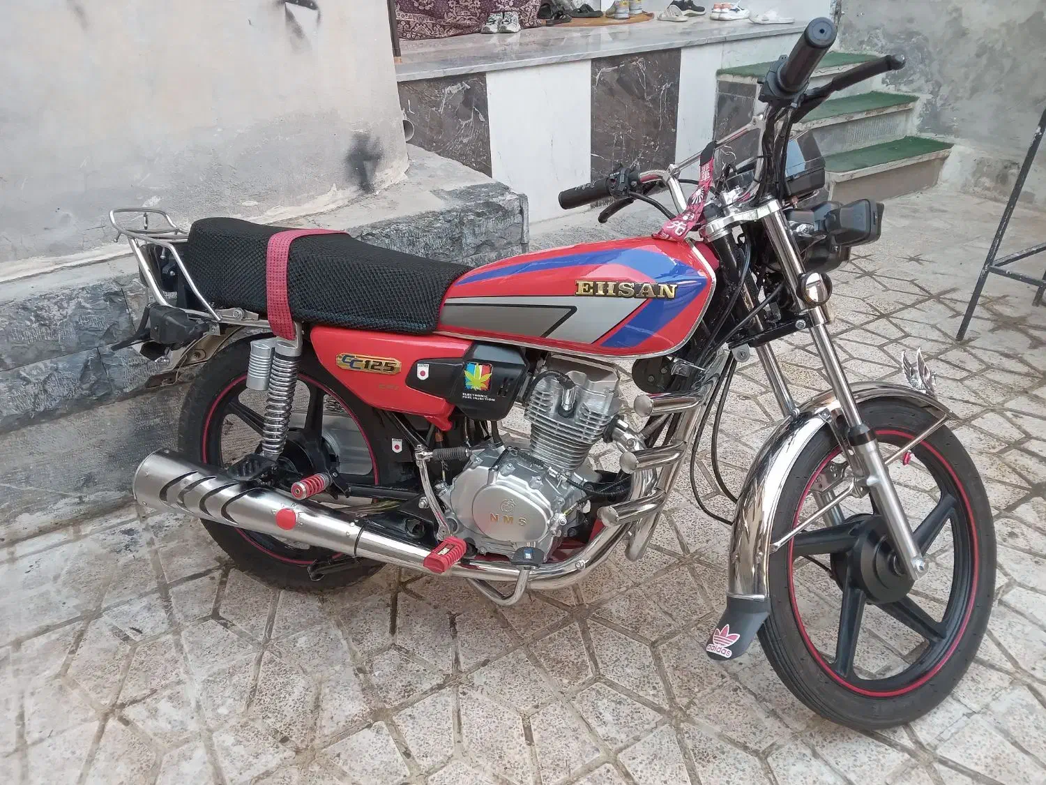 احسان ۱۲۵مدل ۴۰۲|موتورسیکلت|شهرکرد, |دیوار