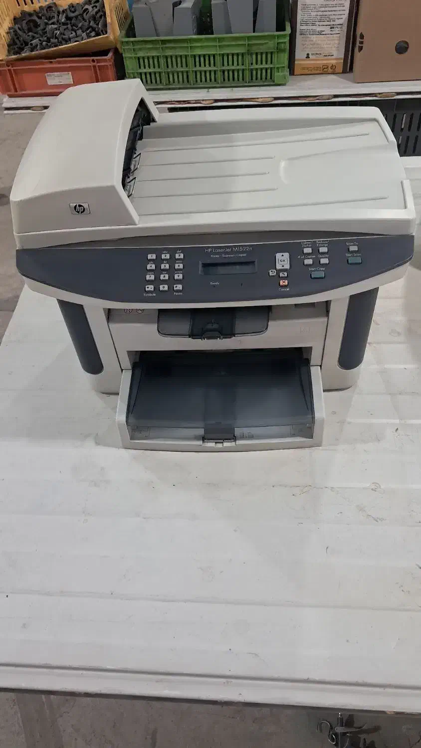 پرینتر hp،فکس sharp،گوشی سانترال پاناسونیک،کارتریج|پرینتر، اسکنر، کپی، فکس|شهریار, رضی آباد پایین|دیوار