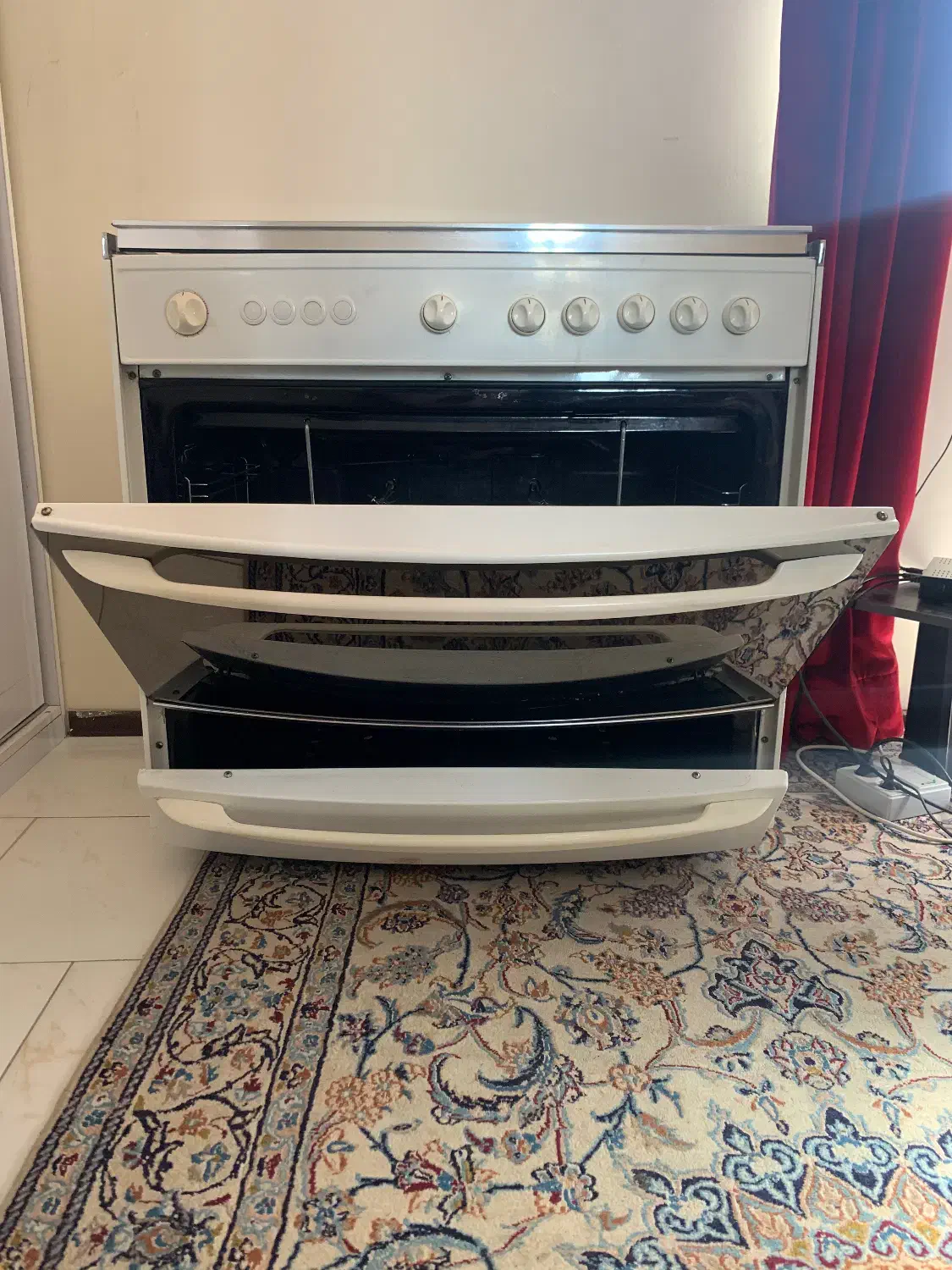 اجاق گاز فر دار و جوجه گردان ومحفظه گرم نگهدارغذا|اجاق گاز و لوازم برقی پخت‌وپز|پردیس, فاز ۱۱|دیوار