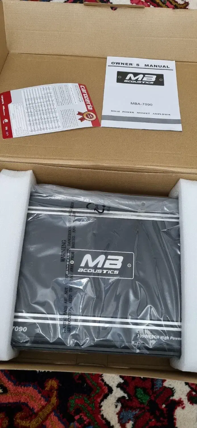 آمپلی فایر mbآکوستیک|صوتی و تصویری|تبریز, |دیوار