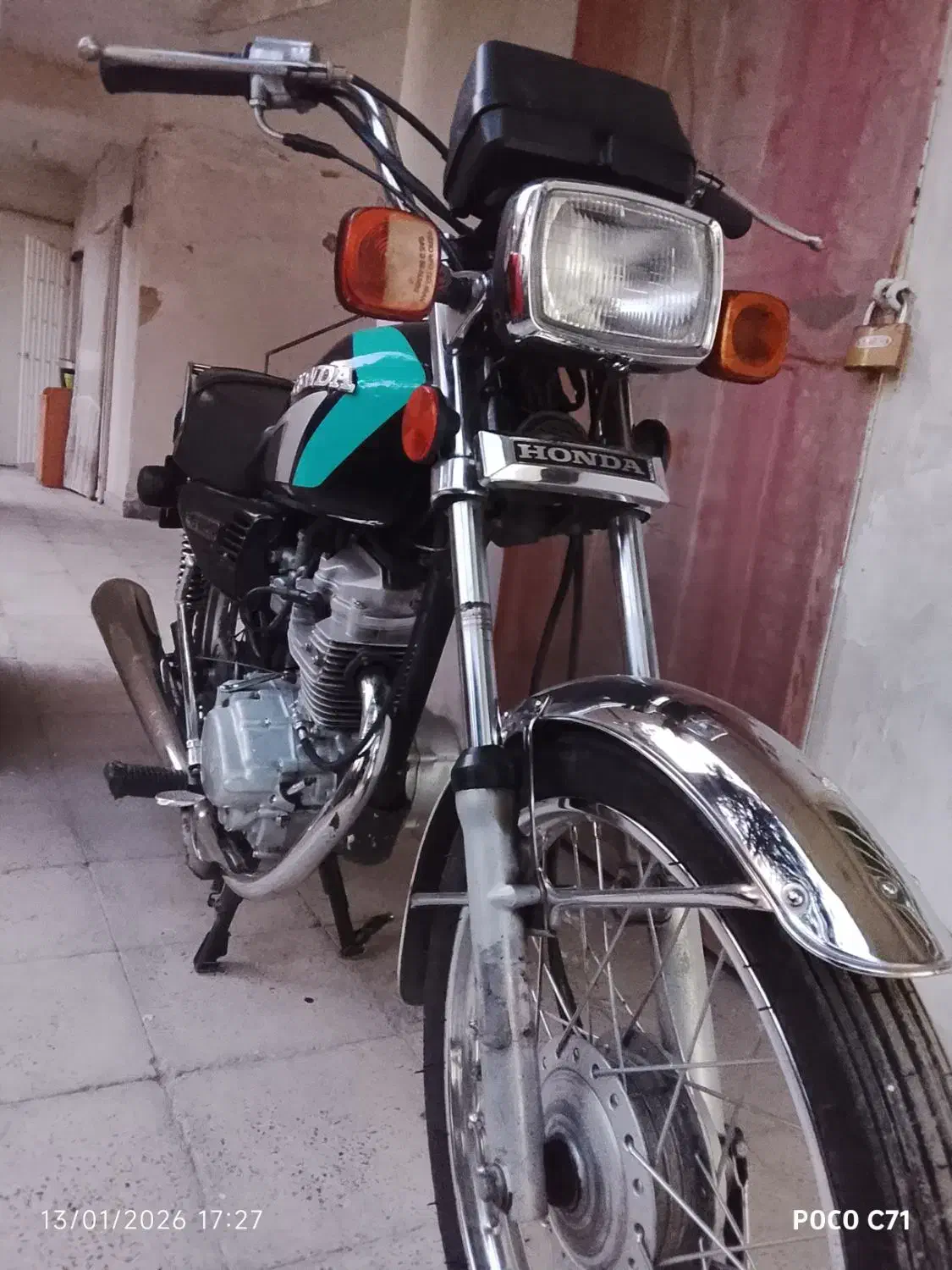 موتور هندا مزایده|موتورسیکلت|اسلام‌شهر, شهرک احمدیه|دیوار