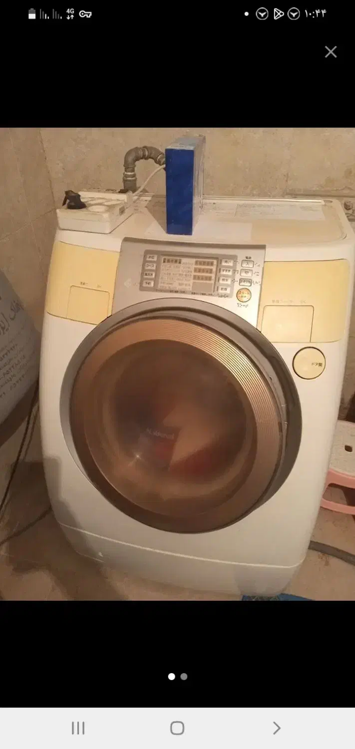 لباسشویی اصل ژاپن ناسیونال|ماشین لباسشویی و خشک‌کن لباس|گرگان, |دیوار