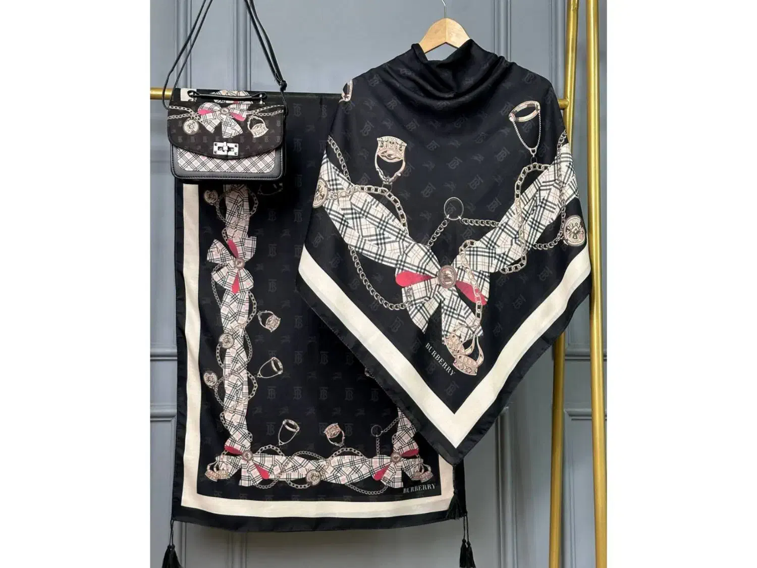 ست کیف وروسری نخی شیک و پوشیده|لباس|یزد, |دیوار