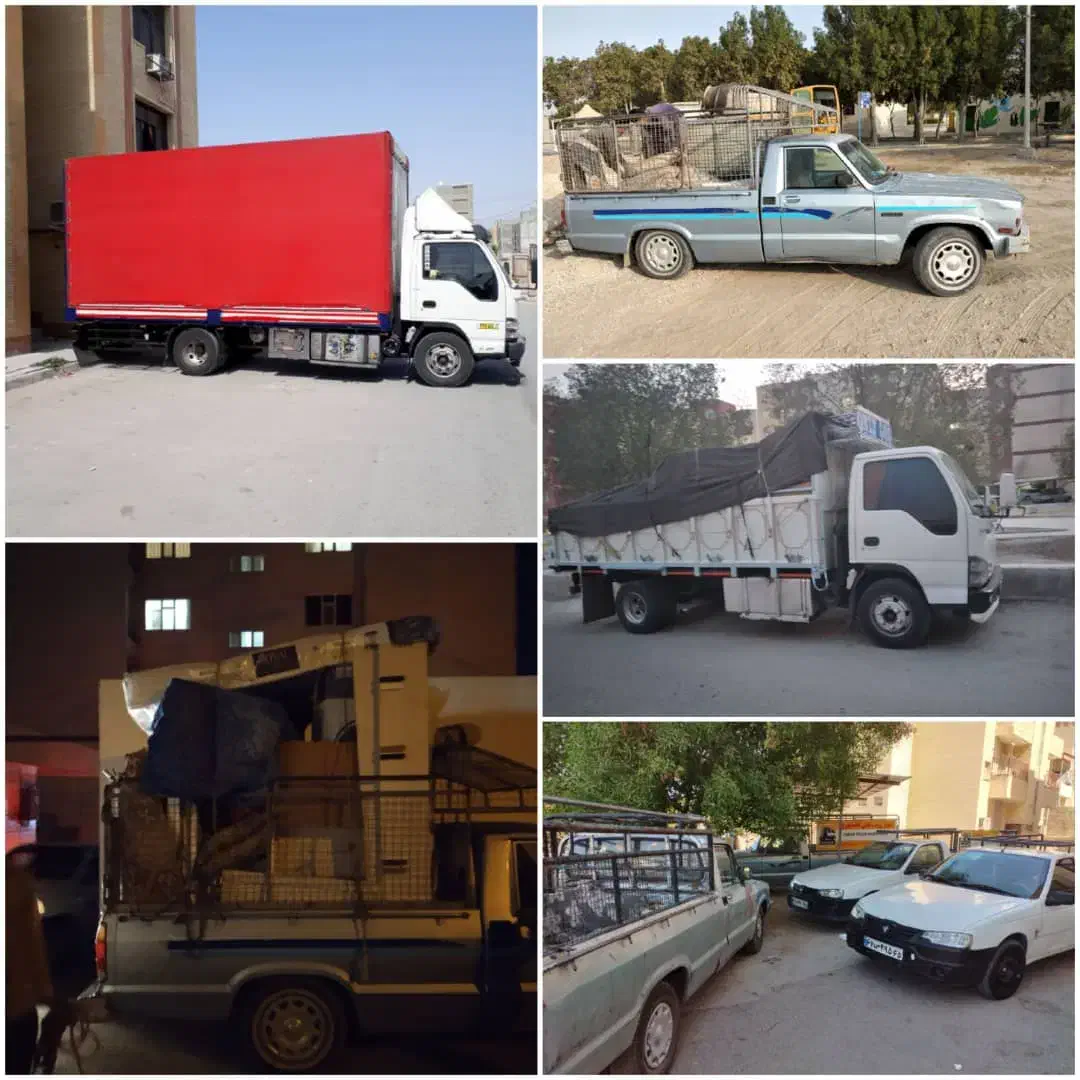 وانت تلفنی حمل بار و اثاثیه منزل با کارگر|خدمات حمل و نقل|کرمان, |دیوار