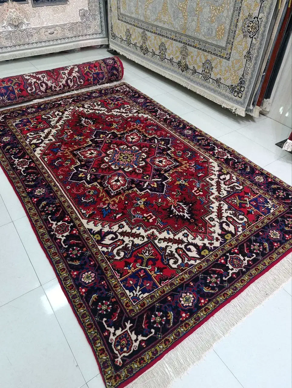 جفت 6 متری هریس تاجری با اقساط یک ساله|فرش|مشگین شهر, |دیوار