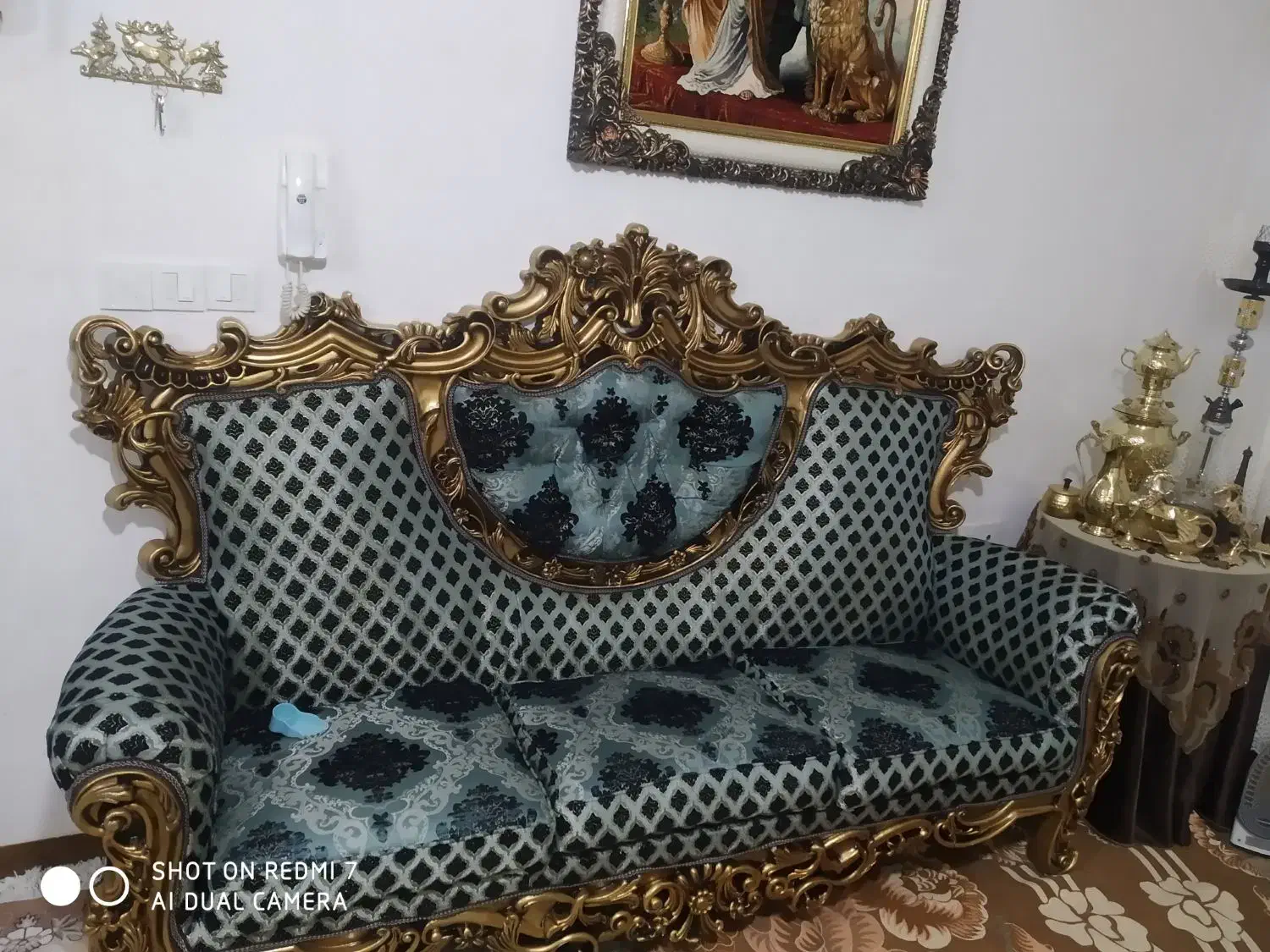 مبل سلطنتی تمیز|مبلمان خانگی و میز عسلی|ملایر, |دیوار