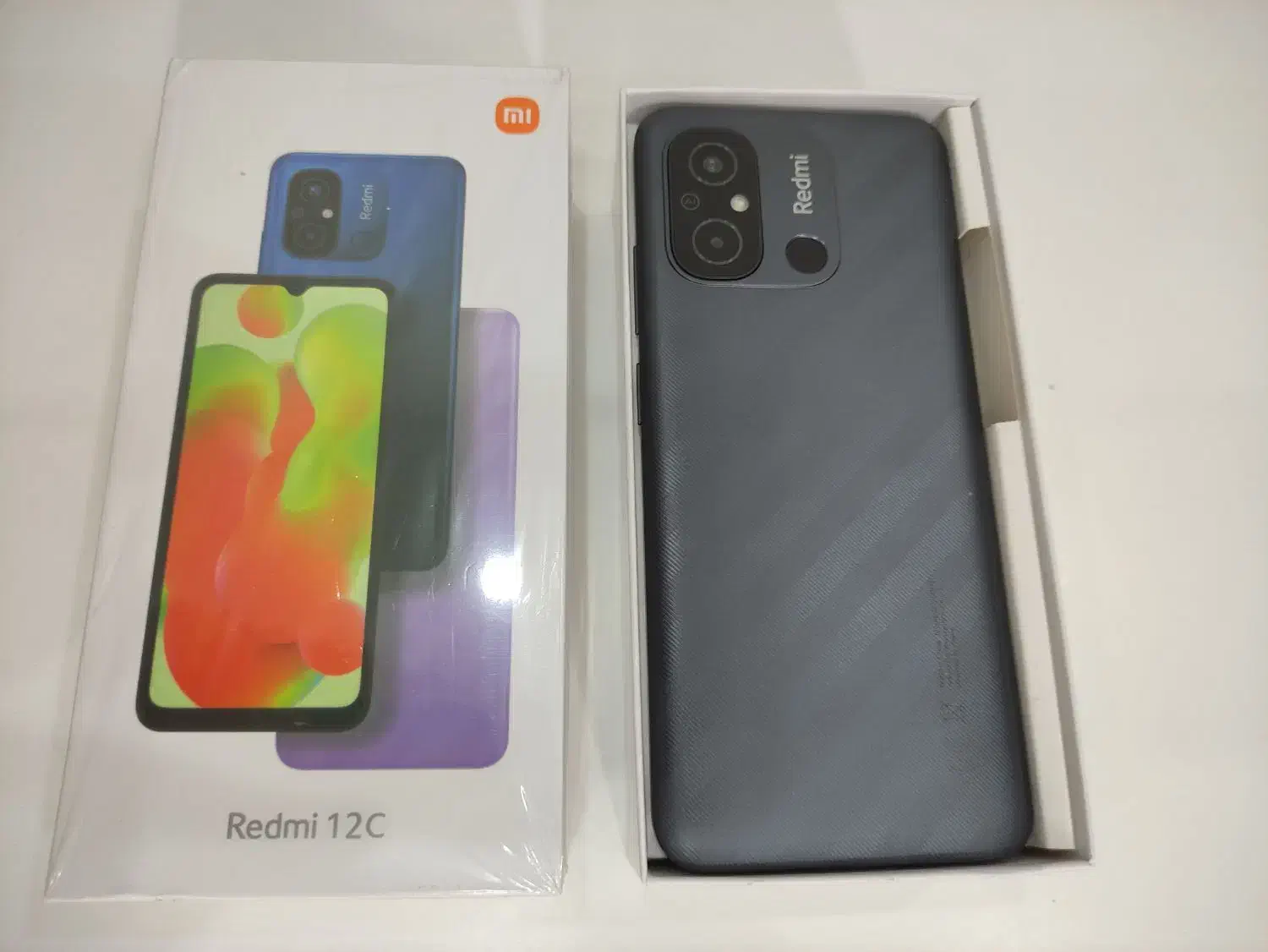 گوشی شیائومی Redmi 12C حافظه 128 رم 6 آکبند|موبایل|کرج, منطقه ویژه اقتصادی پیام|دیوار