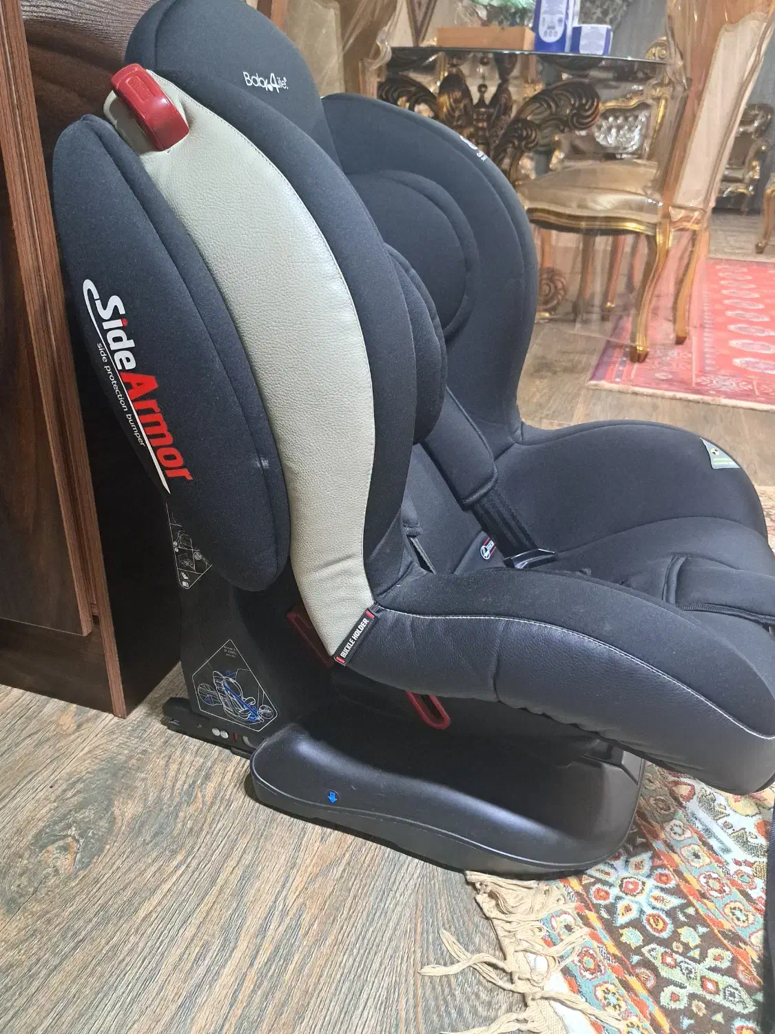 صندلی ماشین کودک baby4life ایزوفیکس دار|تخت و صندلی بچه|ساری, |دیوار