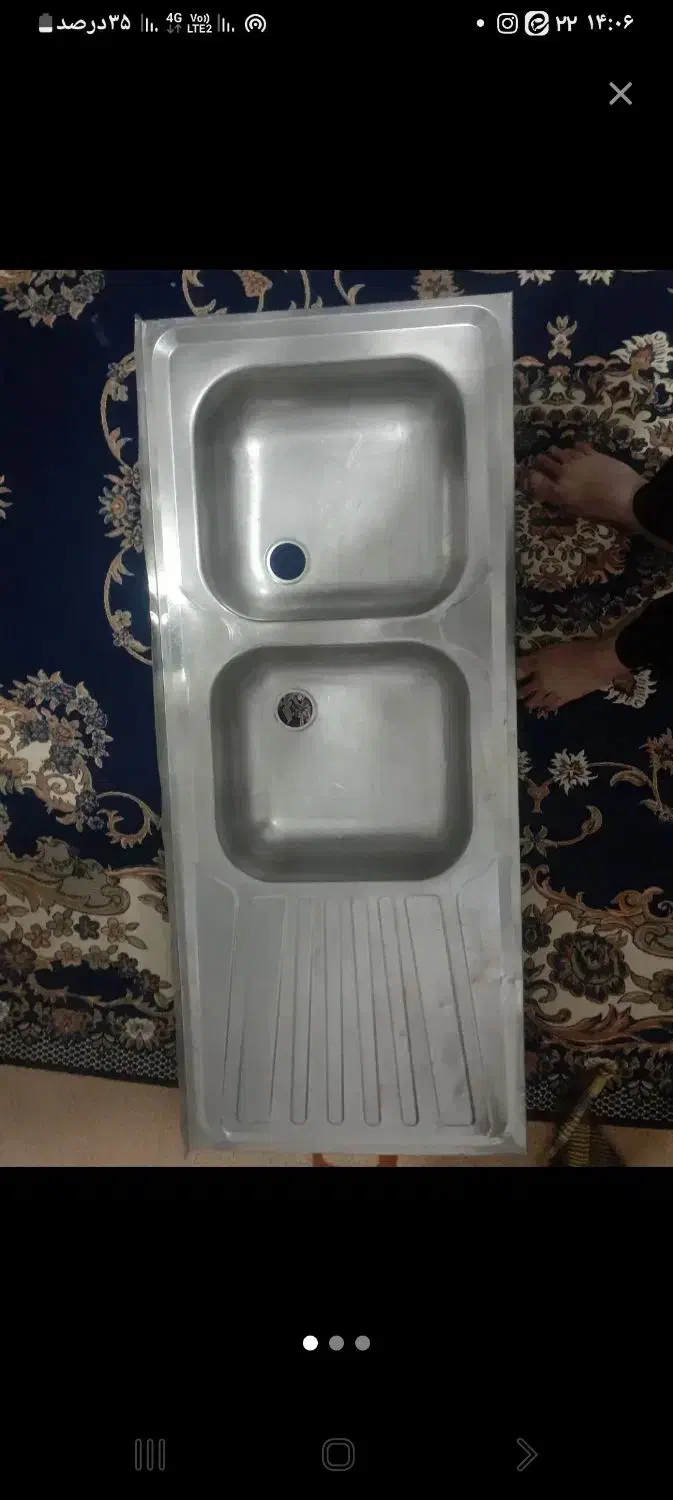 جهت فروش سینک وشیر  وشلنگهای  وسیفون کامل|لوازم سرویس بهداشتی|مشهد, امیریه|دیوار